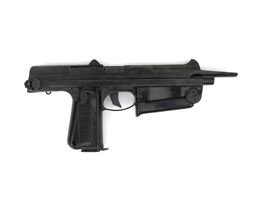 A PM-63 ‘RAK’ submachine gun, manufactured by: Fabryka Broni Lucznik