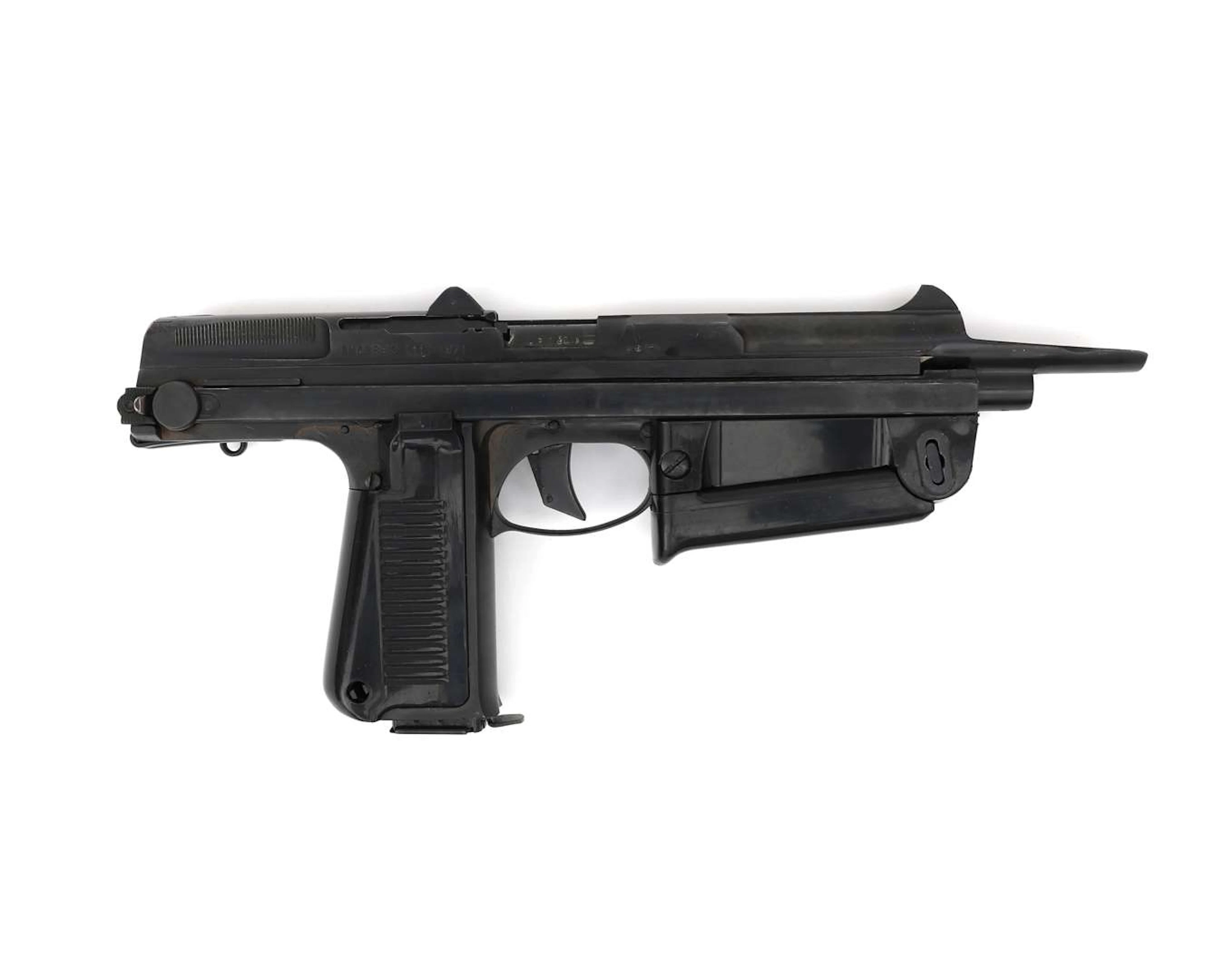 A PM-63 ‘RAK’ submachine gun, manufactured by: Fabryka Broni Lucznik