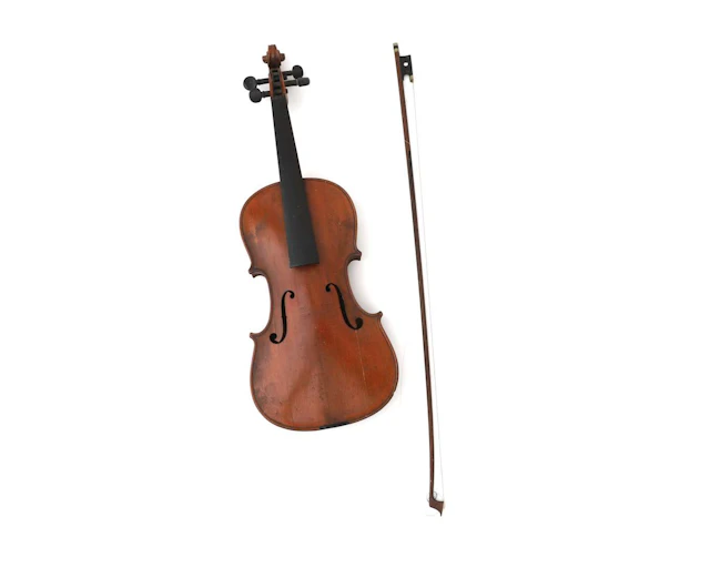 A violin in its case by Gerard Cox, 19th/20th century