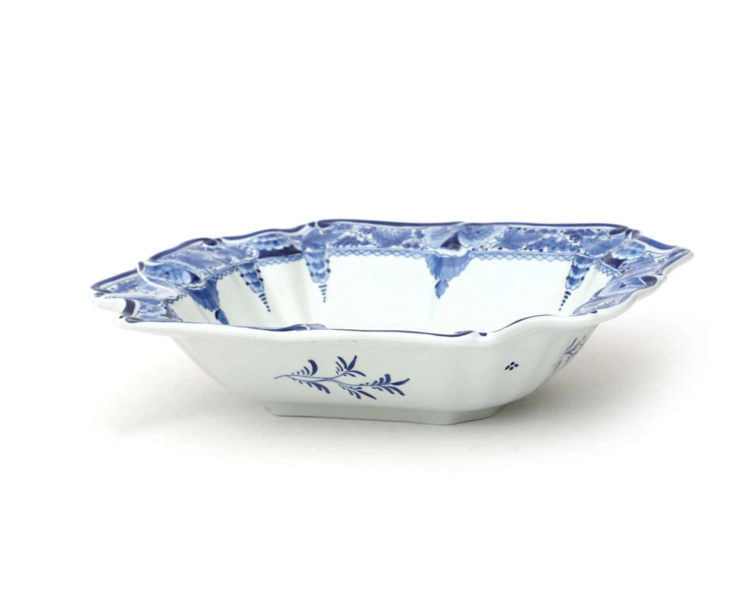 A Delft Blue salad bowl, De Porceleyne Fles, Delft, Holland, 1989