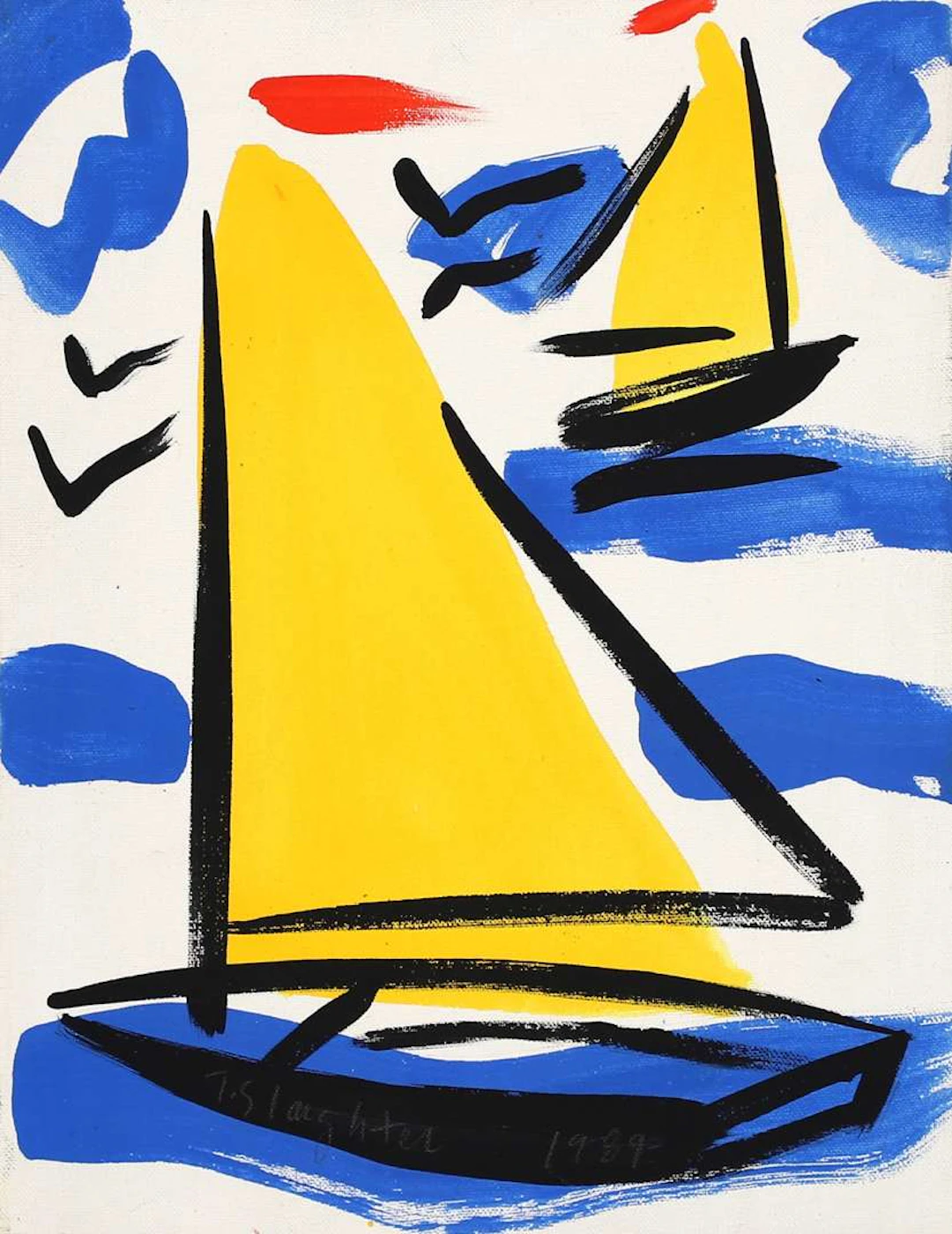 Tom Slaughter (1955–2014), ‘Sailingboat’