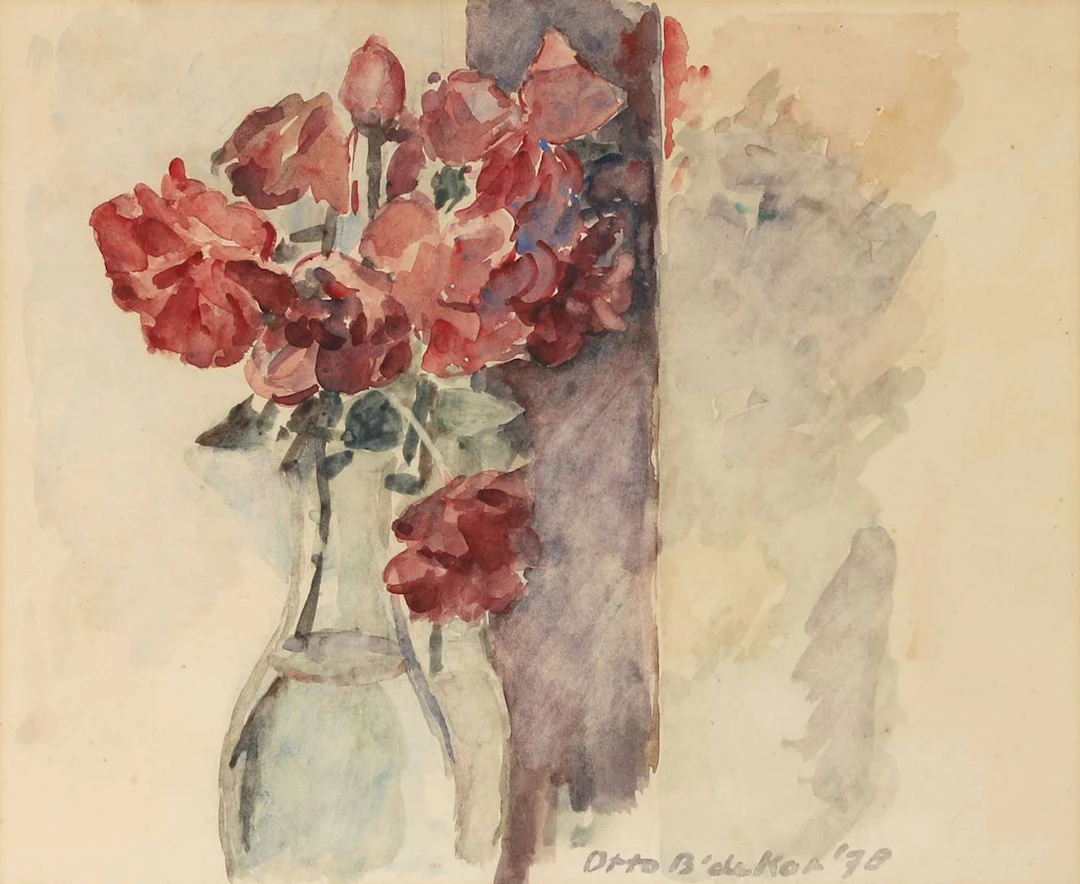 Otto B. de Kat (1907–1995), Red Flowers