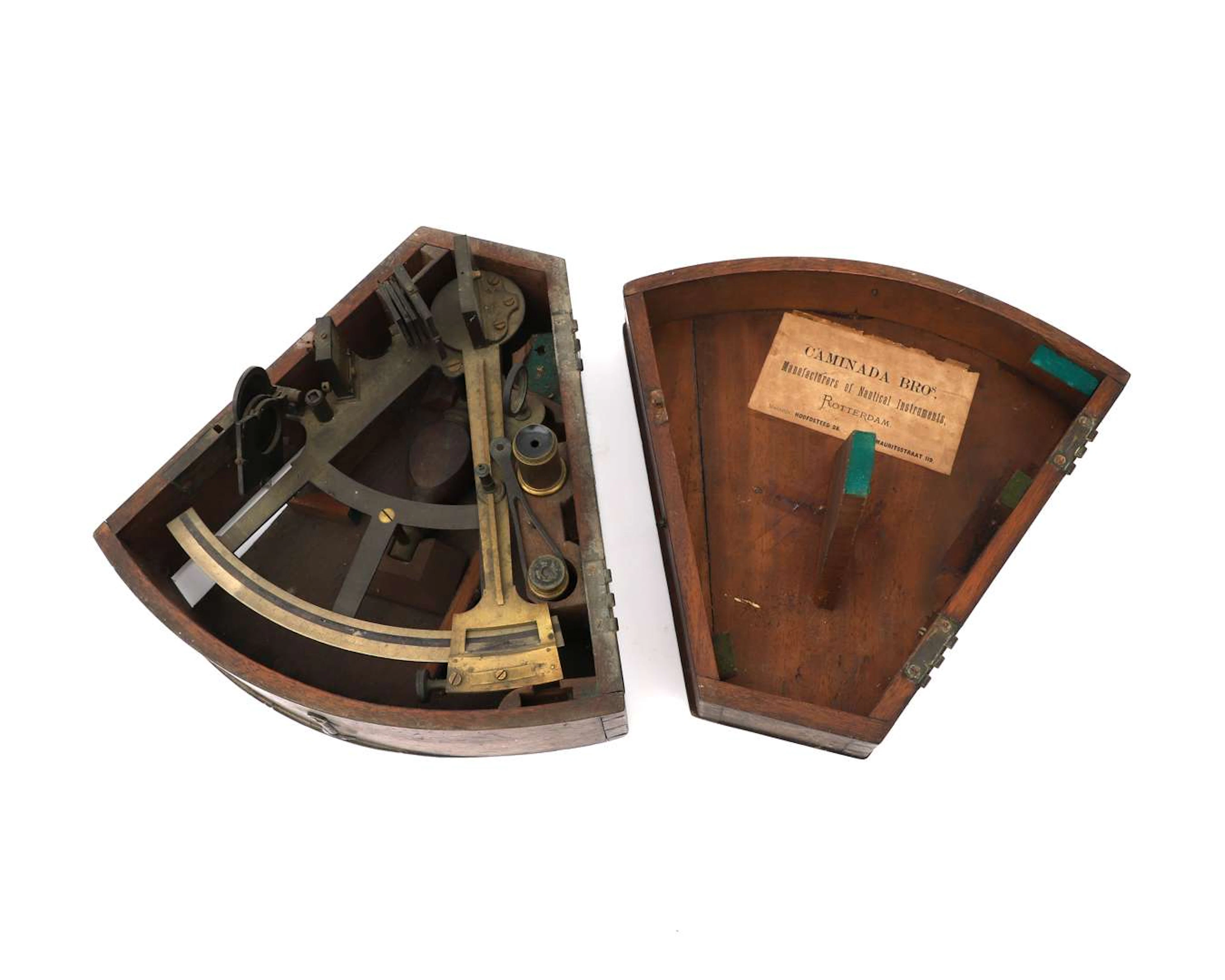 A sextant in a case, Holland, Amsterdam, 19th century