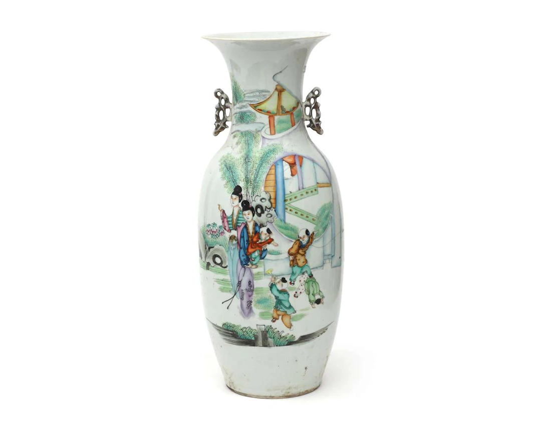 A porcelain vase, China, 20th century