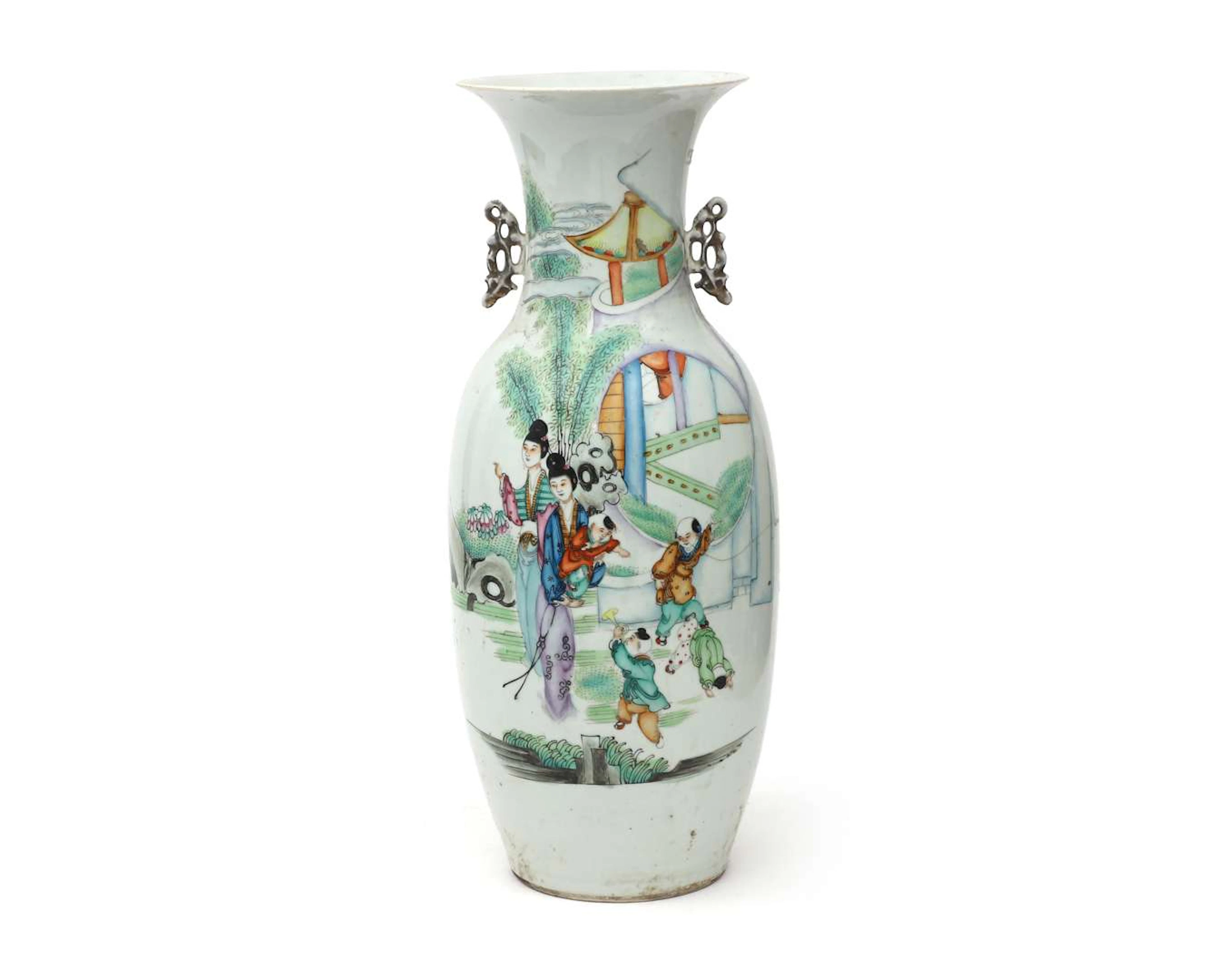 A porcelain vase, China, 20th century