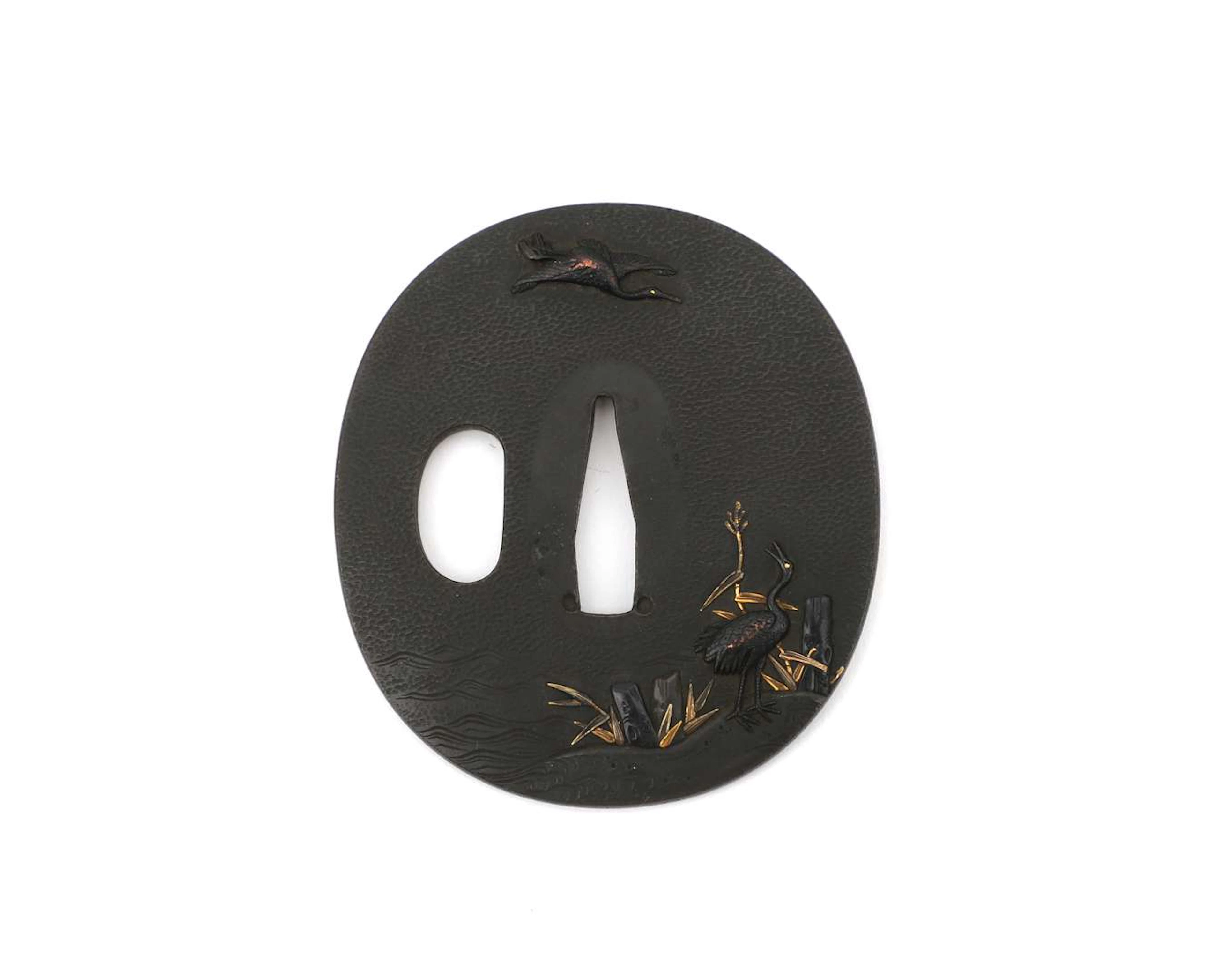 A Sentoku tsuba, Japan, late Edo period, 19th century