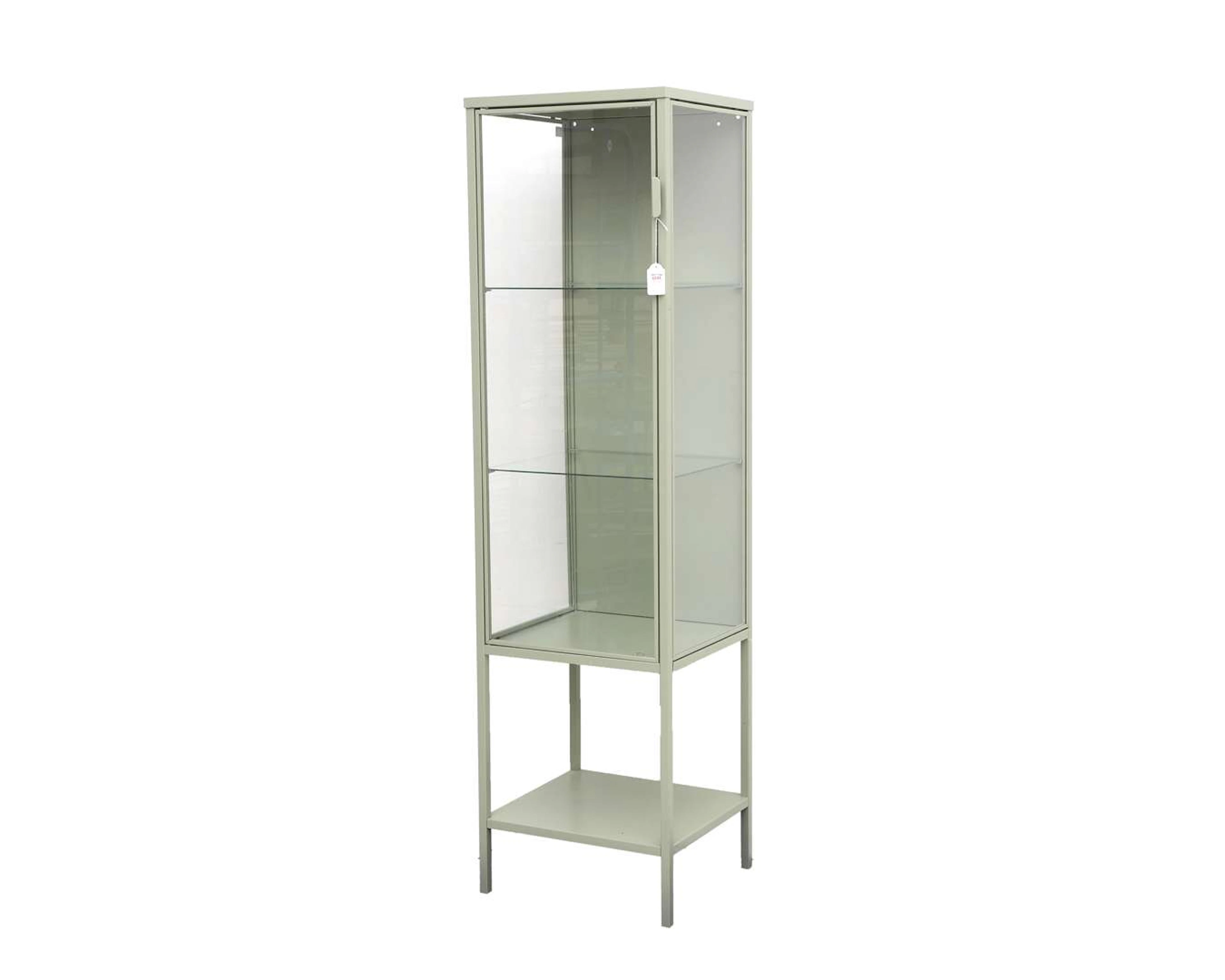 A metal display cabinet, 21st century
