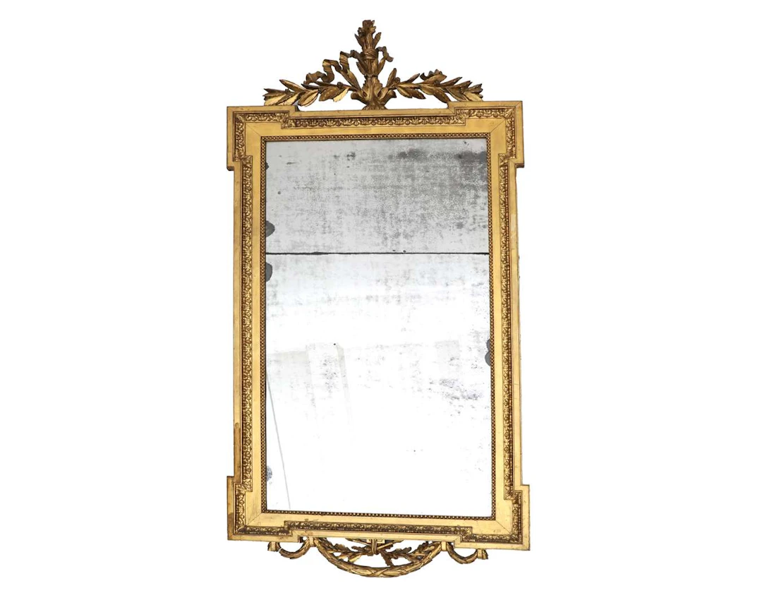 A mantel mirror, Europe, 19th century