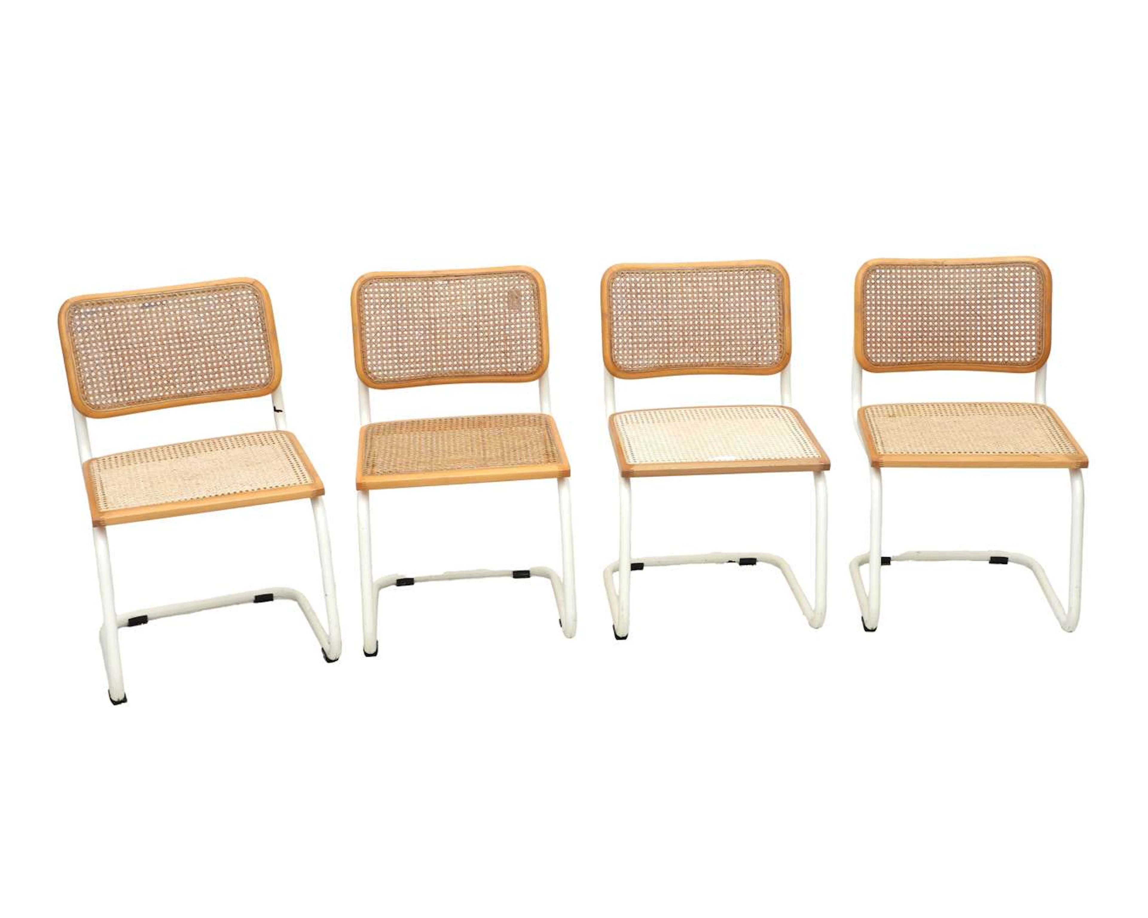 Four designer chairs