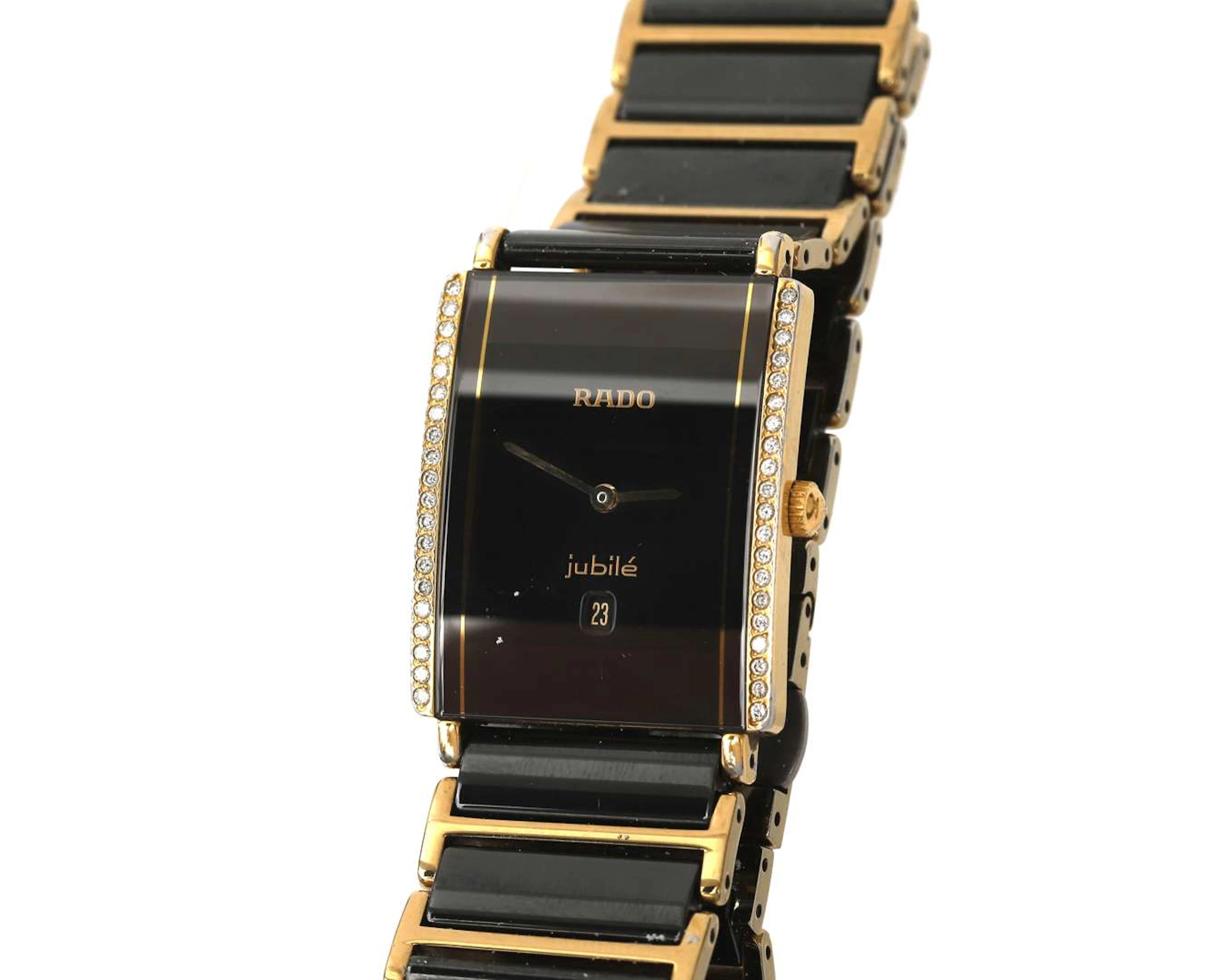 A Rado Diastart ladies’ wristwatch with a diamond