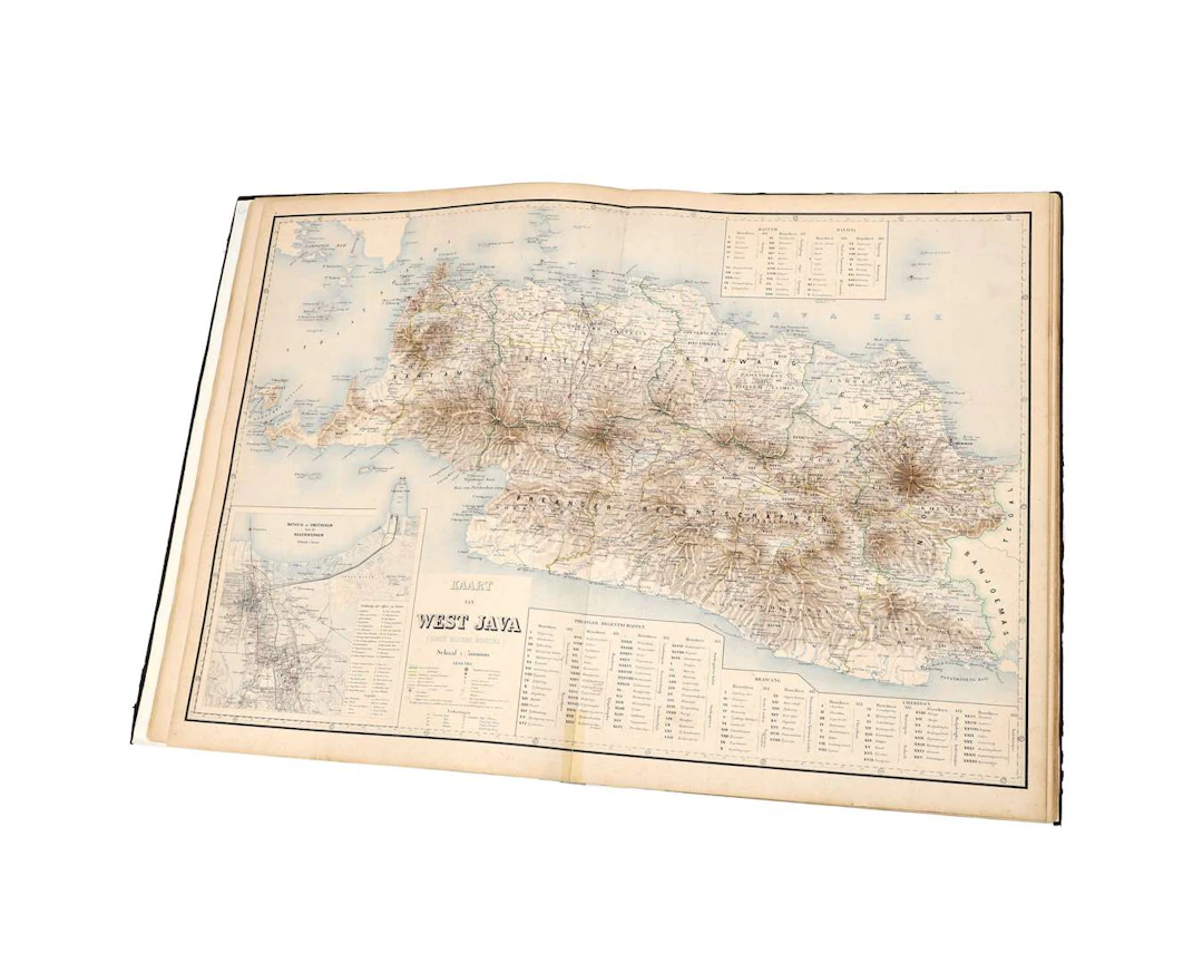 Atlas of the Dutch Possessions in the East Indies – 1883 / 1885 –