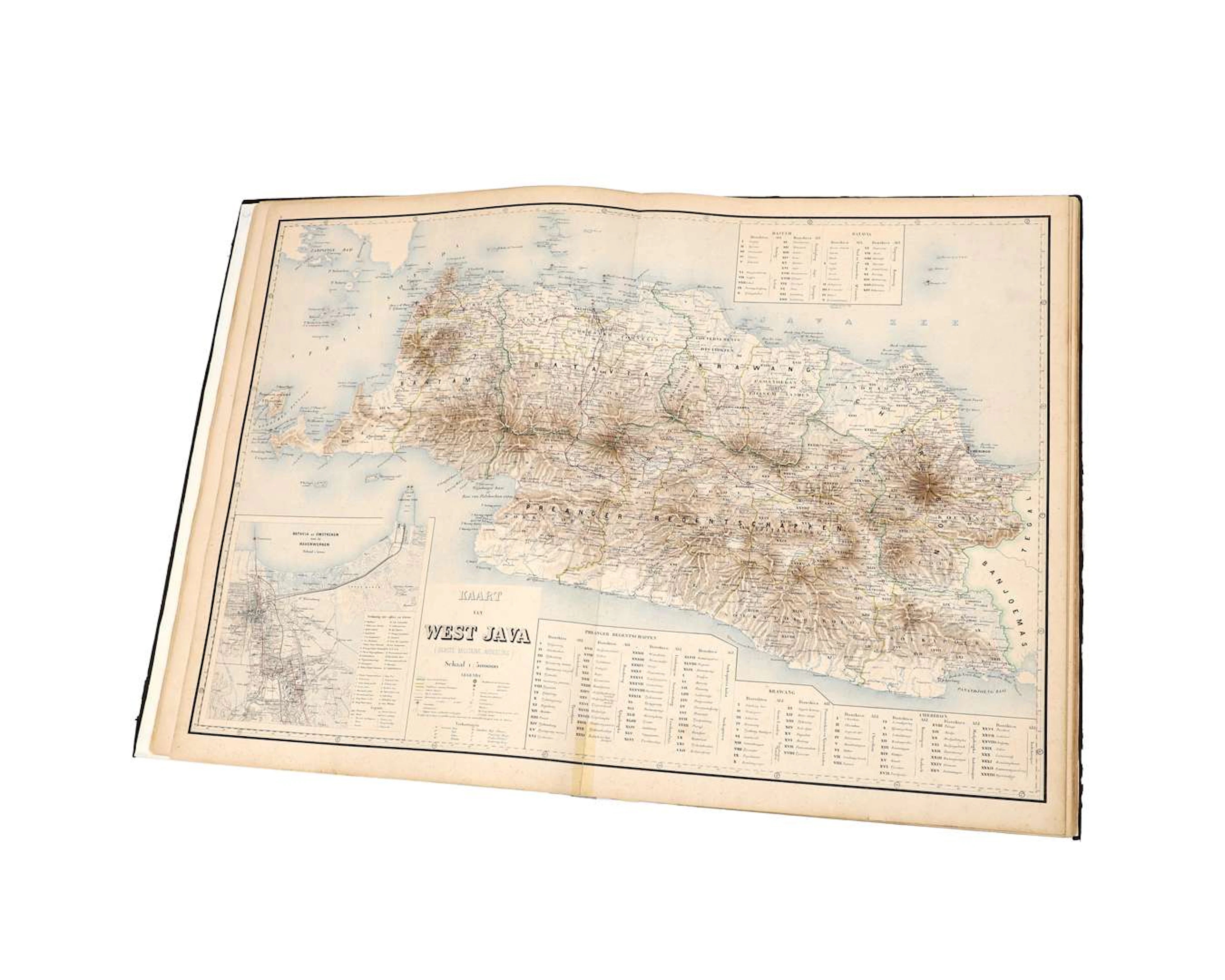 Atlas of the Dutch Possessions in the East Indies – 1883 / 1885 –