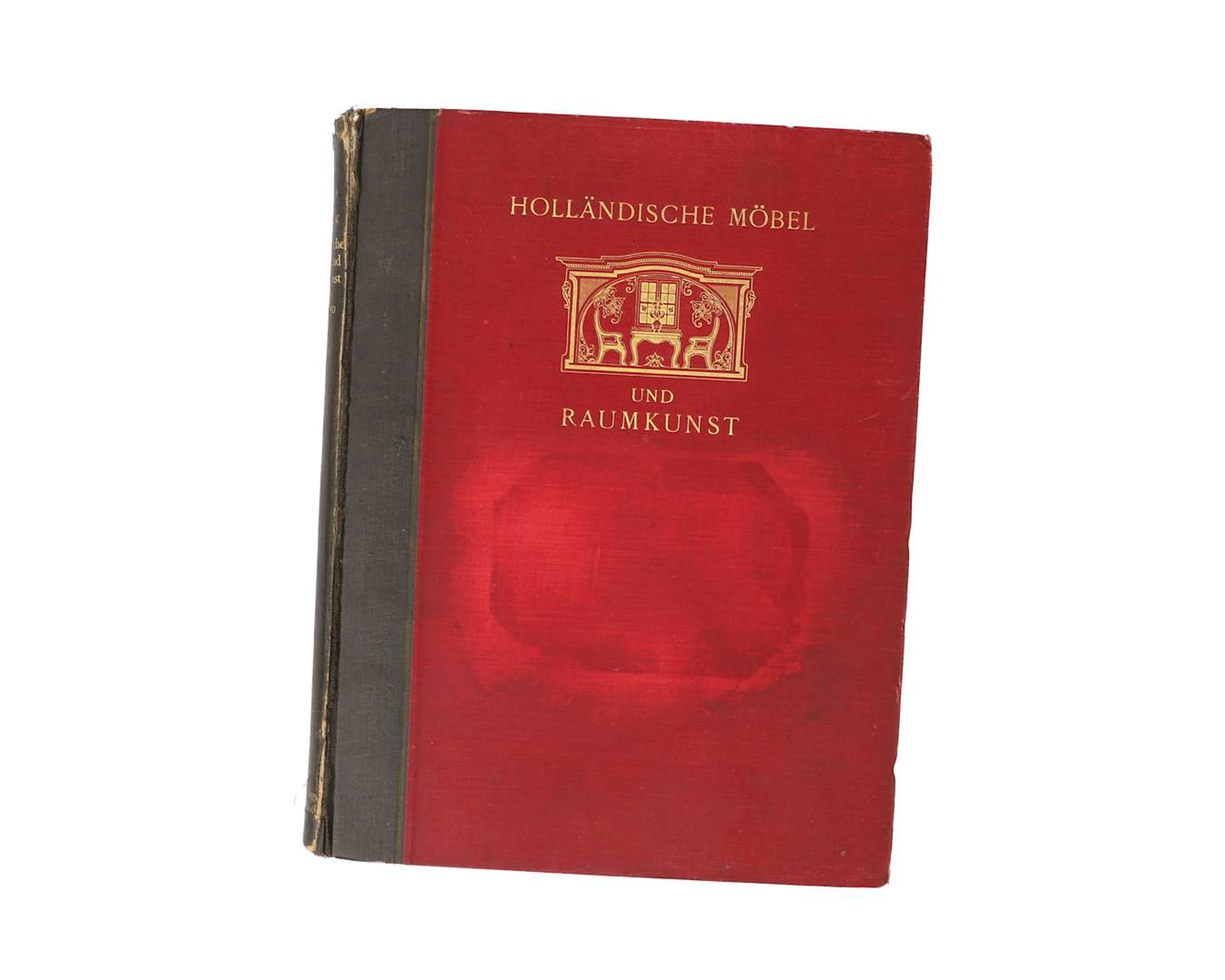 A second-hand book, *Holländische Möbel und Raumkunst*, 1922