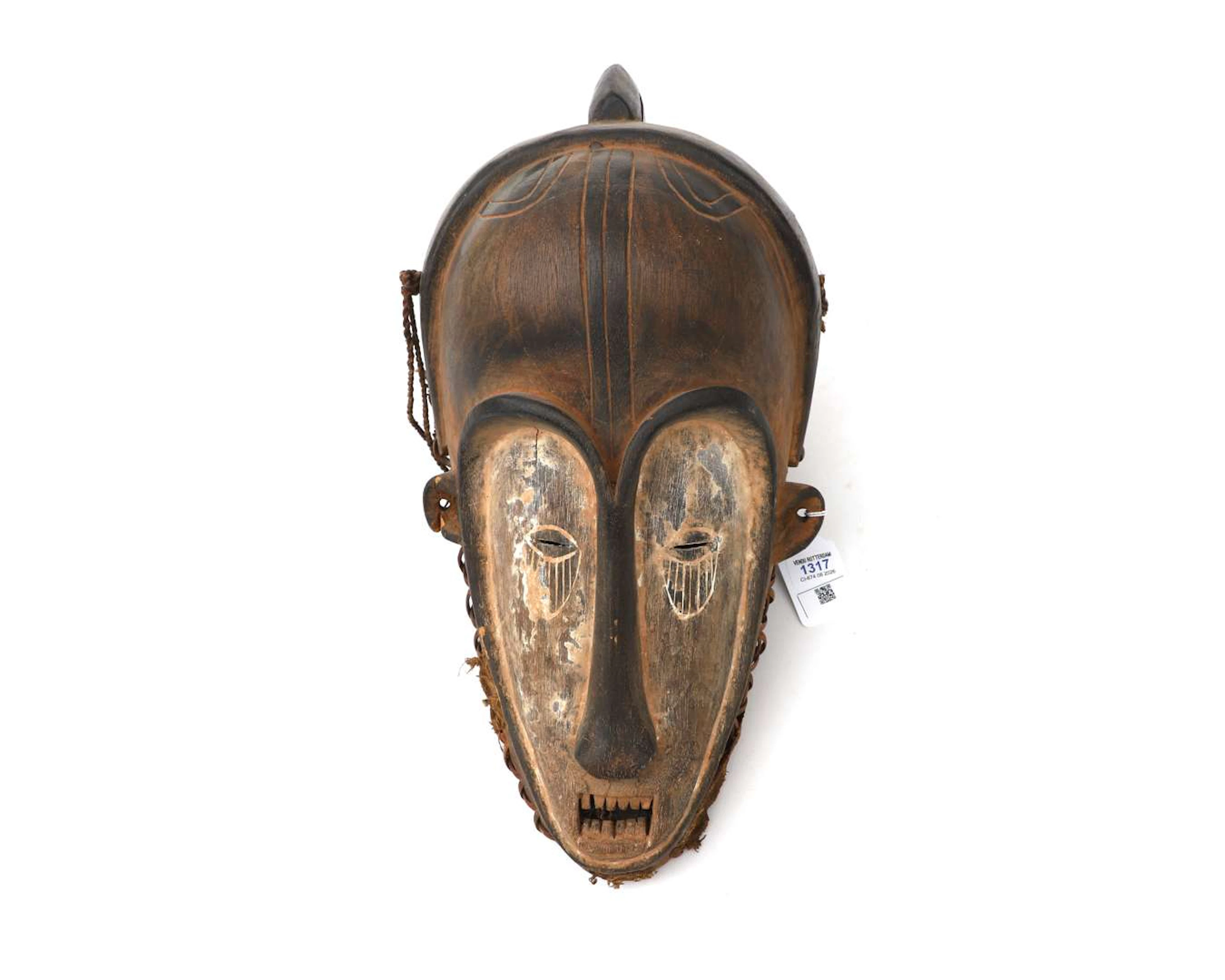 A Fang mask, Gabon, Africa, 20th century