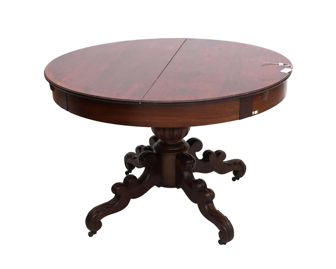 A round mahogany table, early 20th century