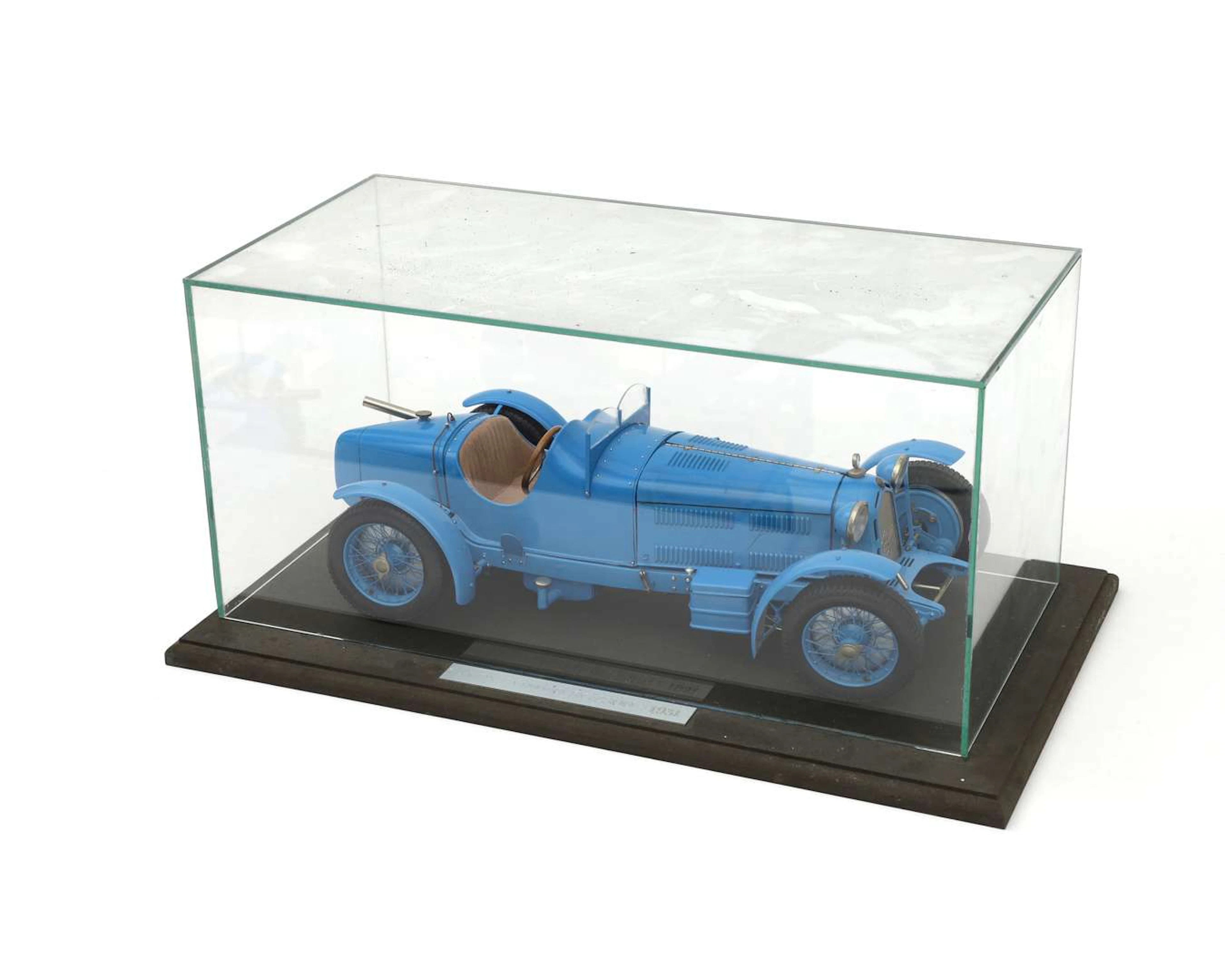 A model car of an Alfa Romeo 8C 2300, 20th century