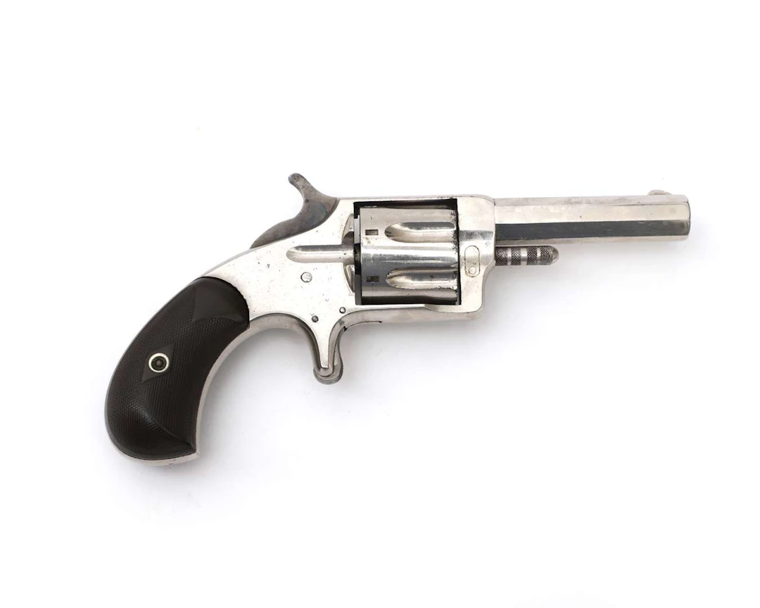 A rimfire revolver, Model No. 3, manufactured by: Harrington & Richardson