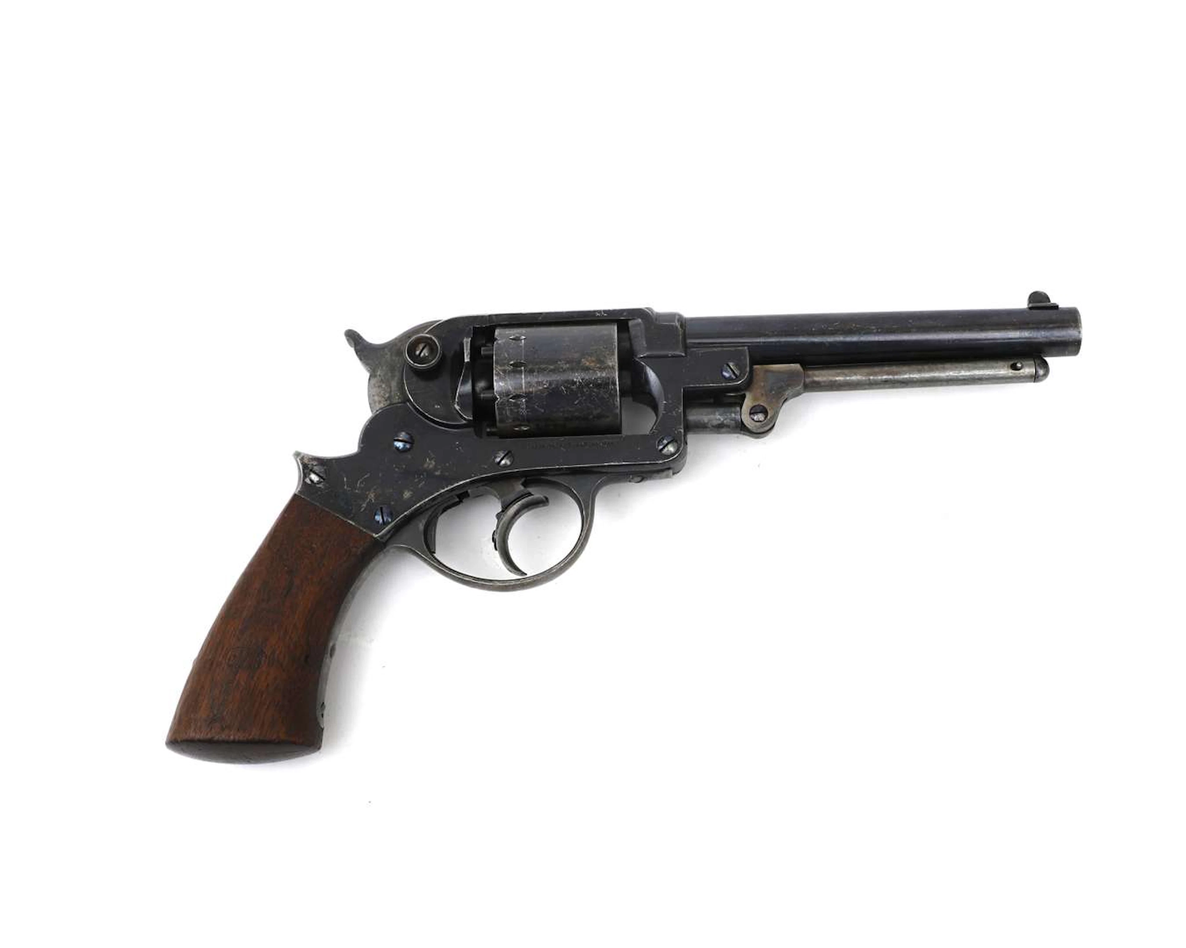 A double-action percussion revolver, manufactured by: Starr Arms, USA, c. 1860