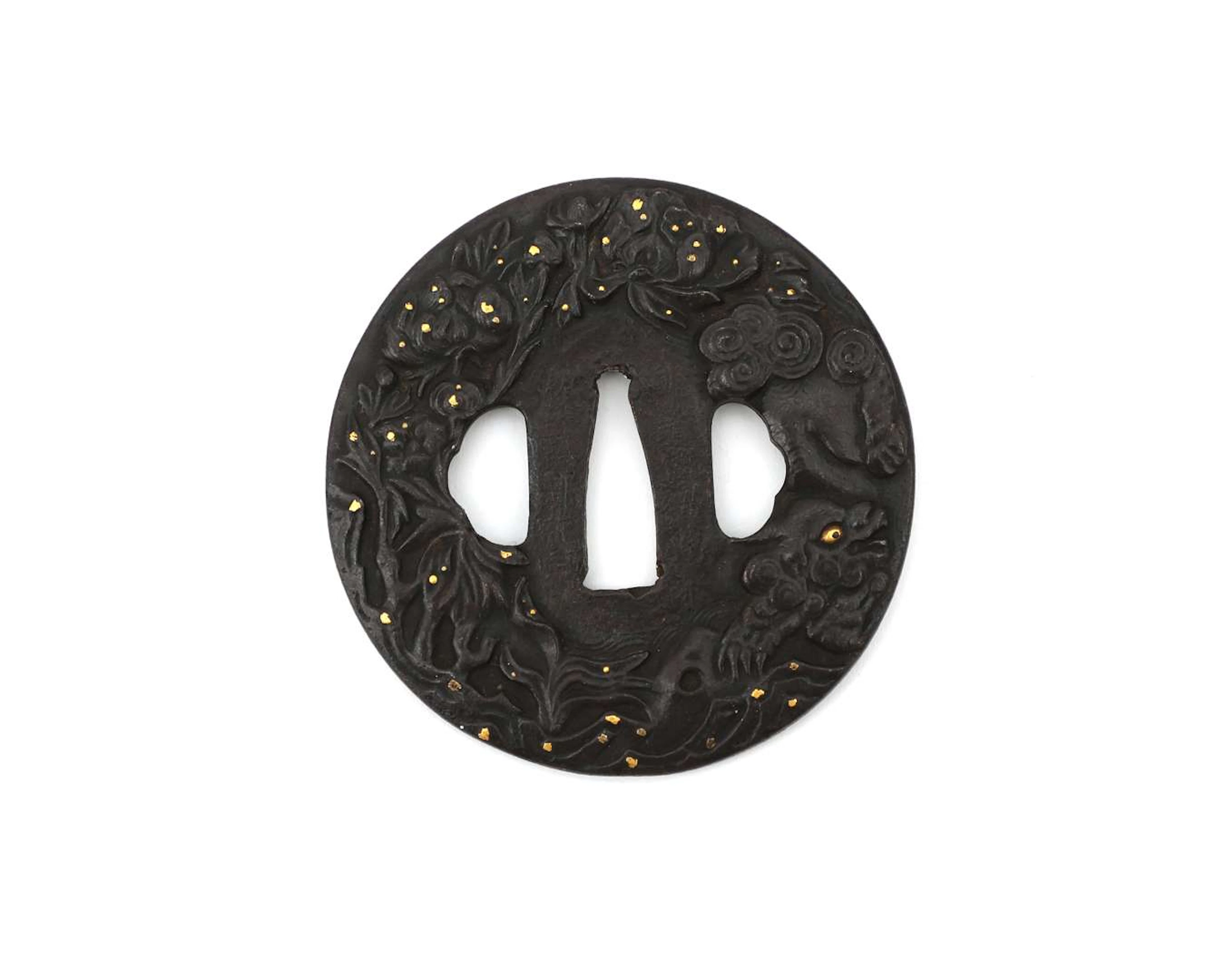 A tsuba, possibly from Hizen/Hikone, Japan, Edo period, 18th/19th century