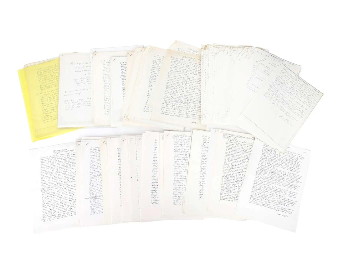 A collection of copies of the manuscripts of ‘Concerned Parents’ and