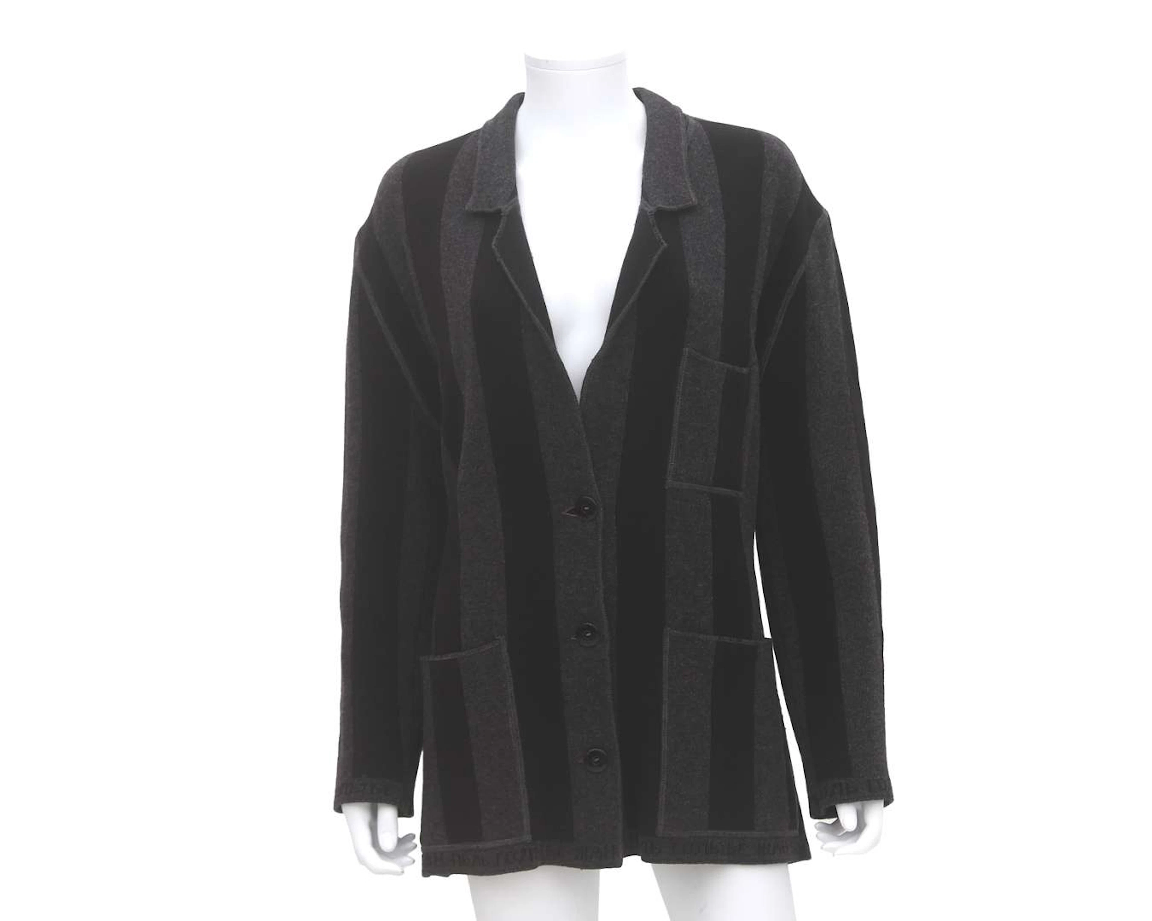 A knitted Jean Paul Gaultier pour Equator cardigan