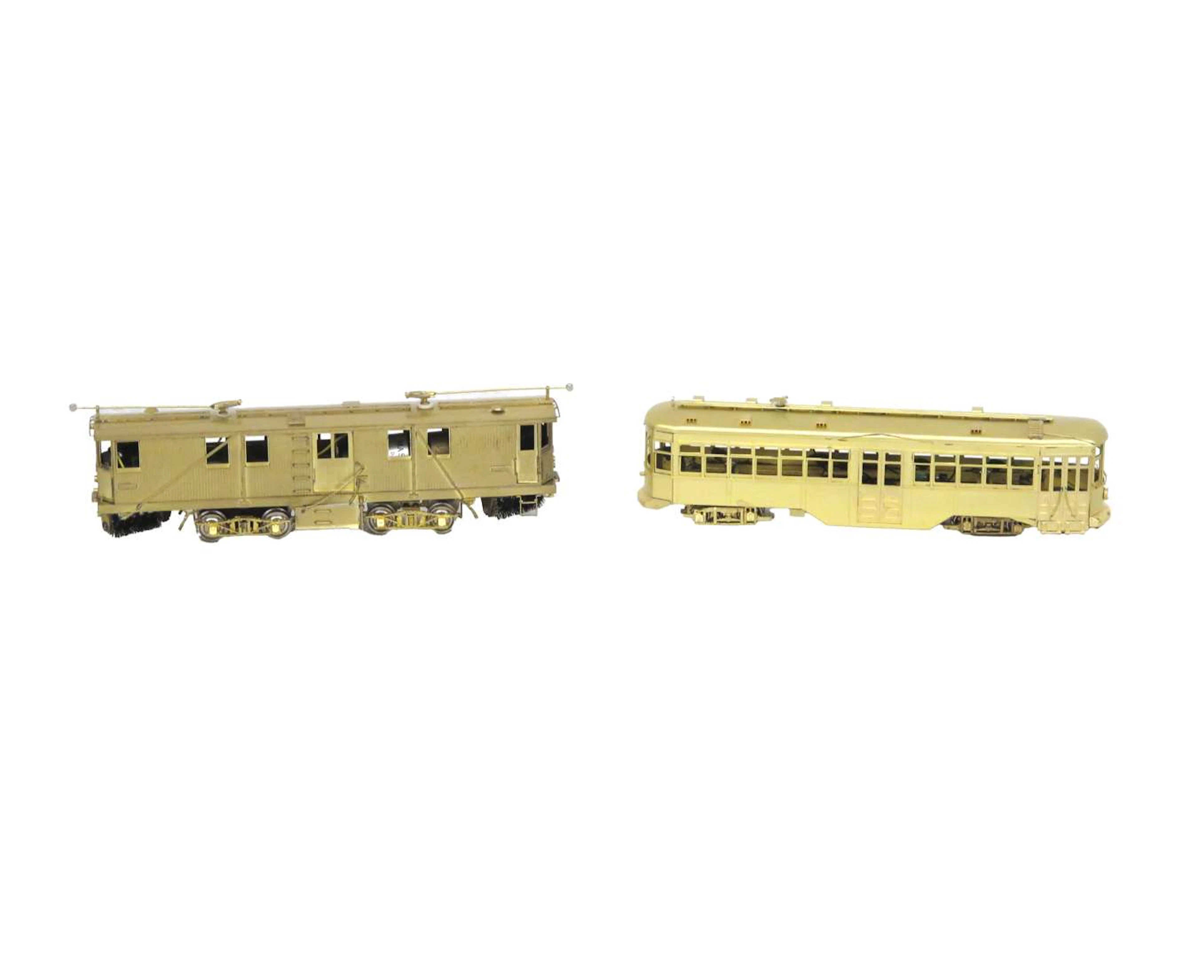 MTS Imports Inc., HO, PTC ‘Peter Witt’ Trolley and ‘Brill’ Double