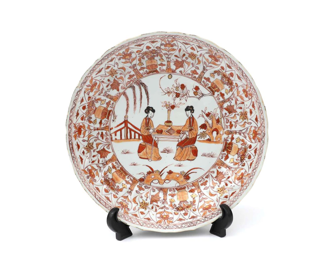A porcelain plate, China, Kangxi period (1662-1722), ca. 1700