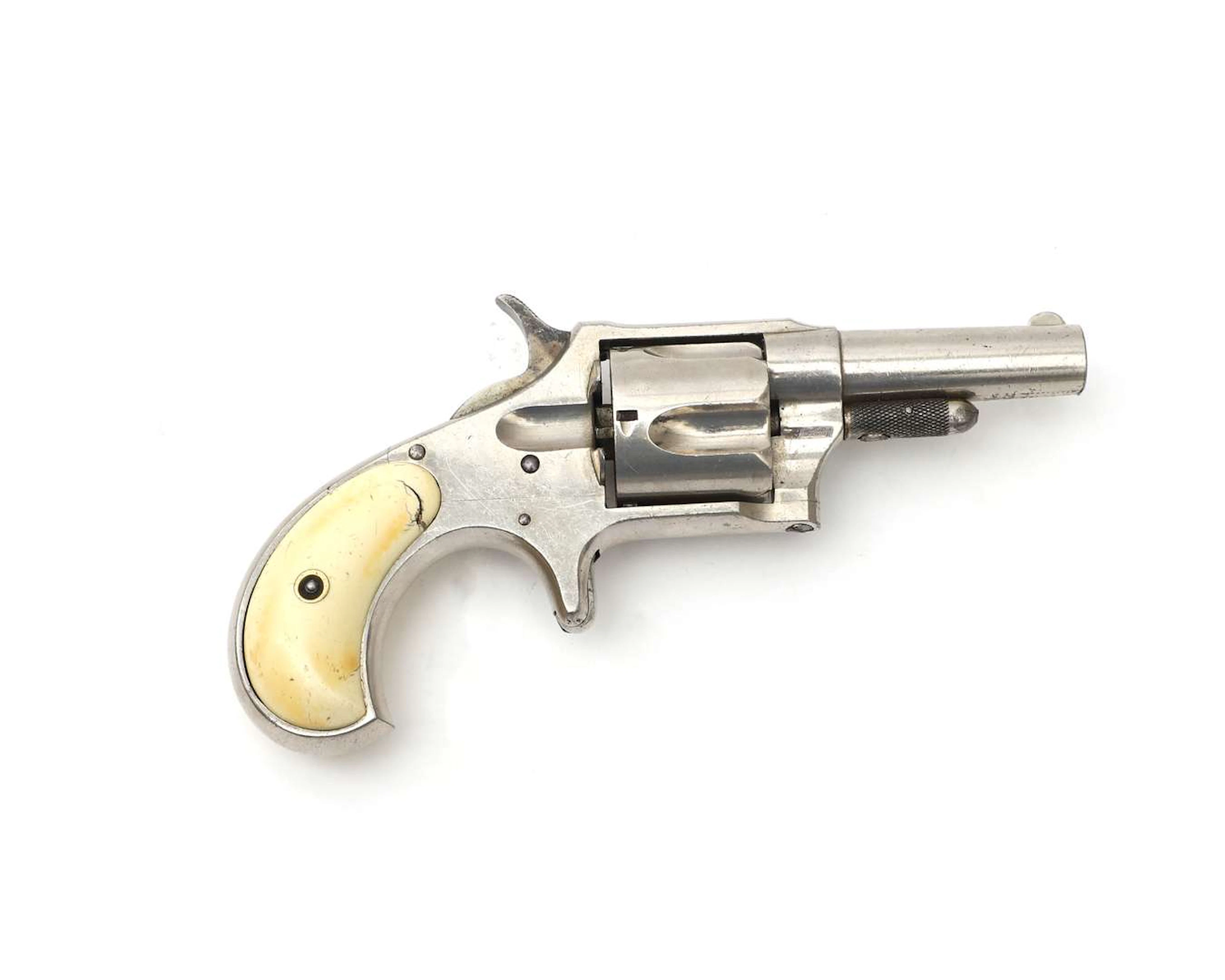 A rimfire revolver, Model No. 4, manufactured by: Remington & Sons