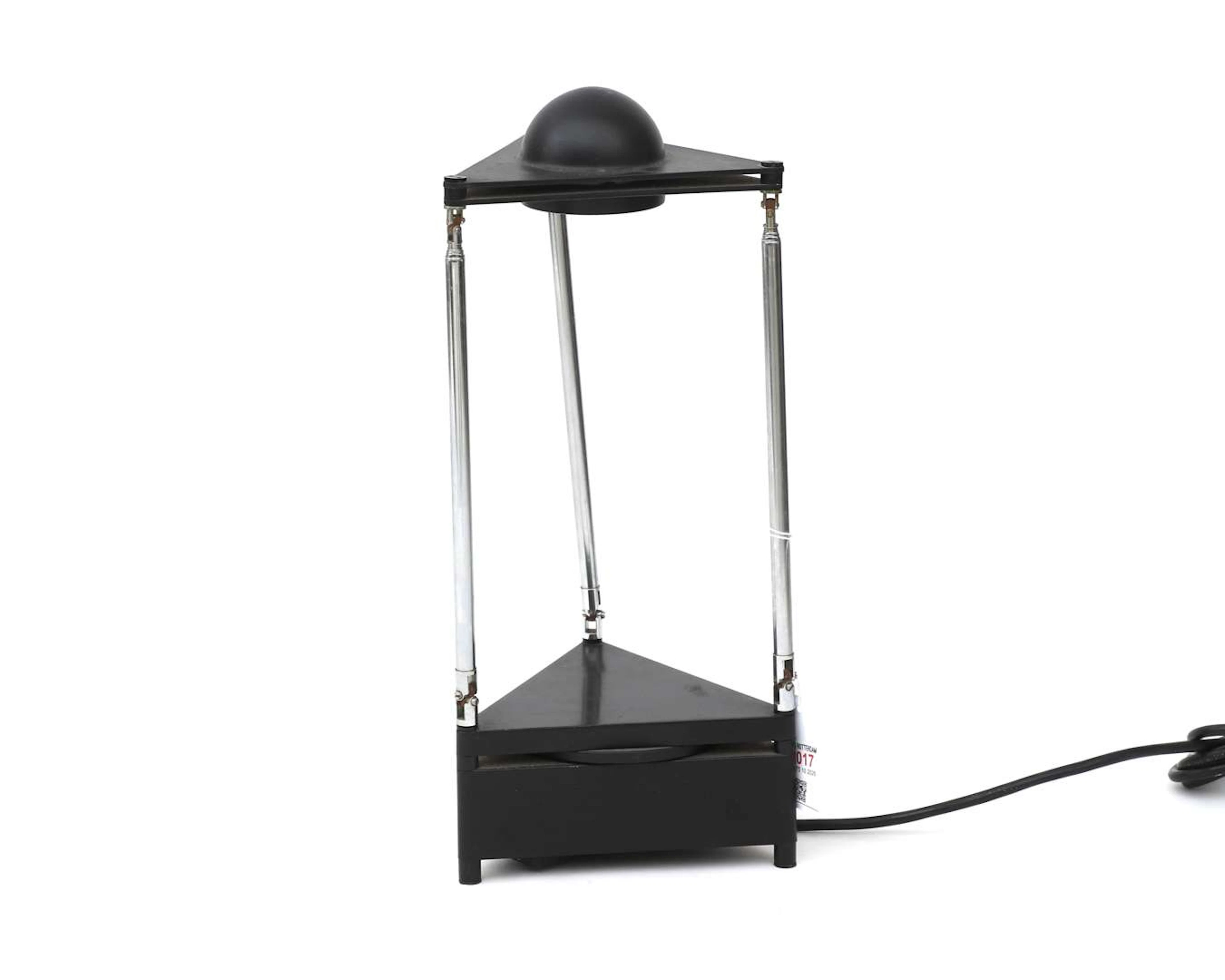 A Kandido table lamp, Lucitalia, by F. A. Porsche