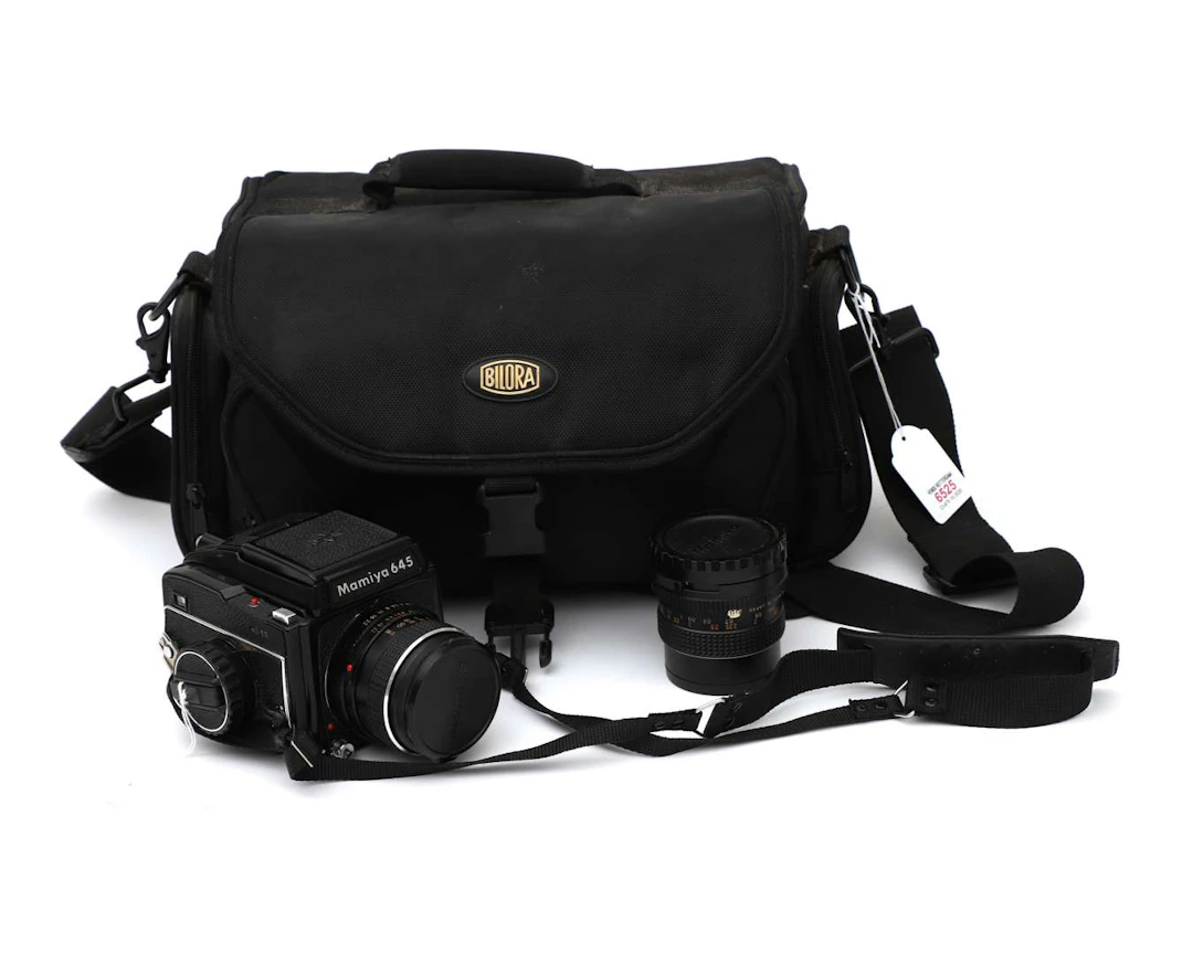 Mamiya 645 medium-format camera