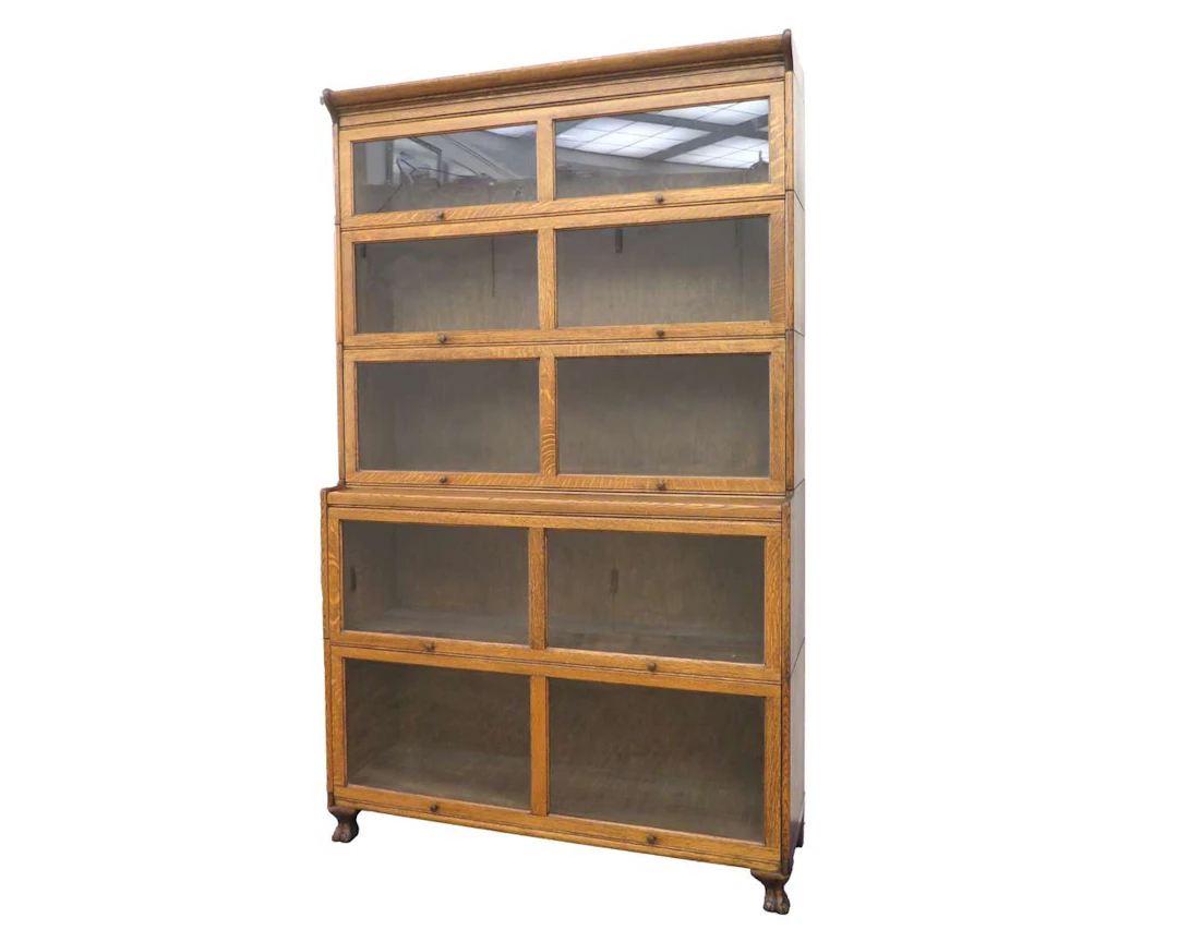 A wooden bookcase, Europe, 20th century