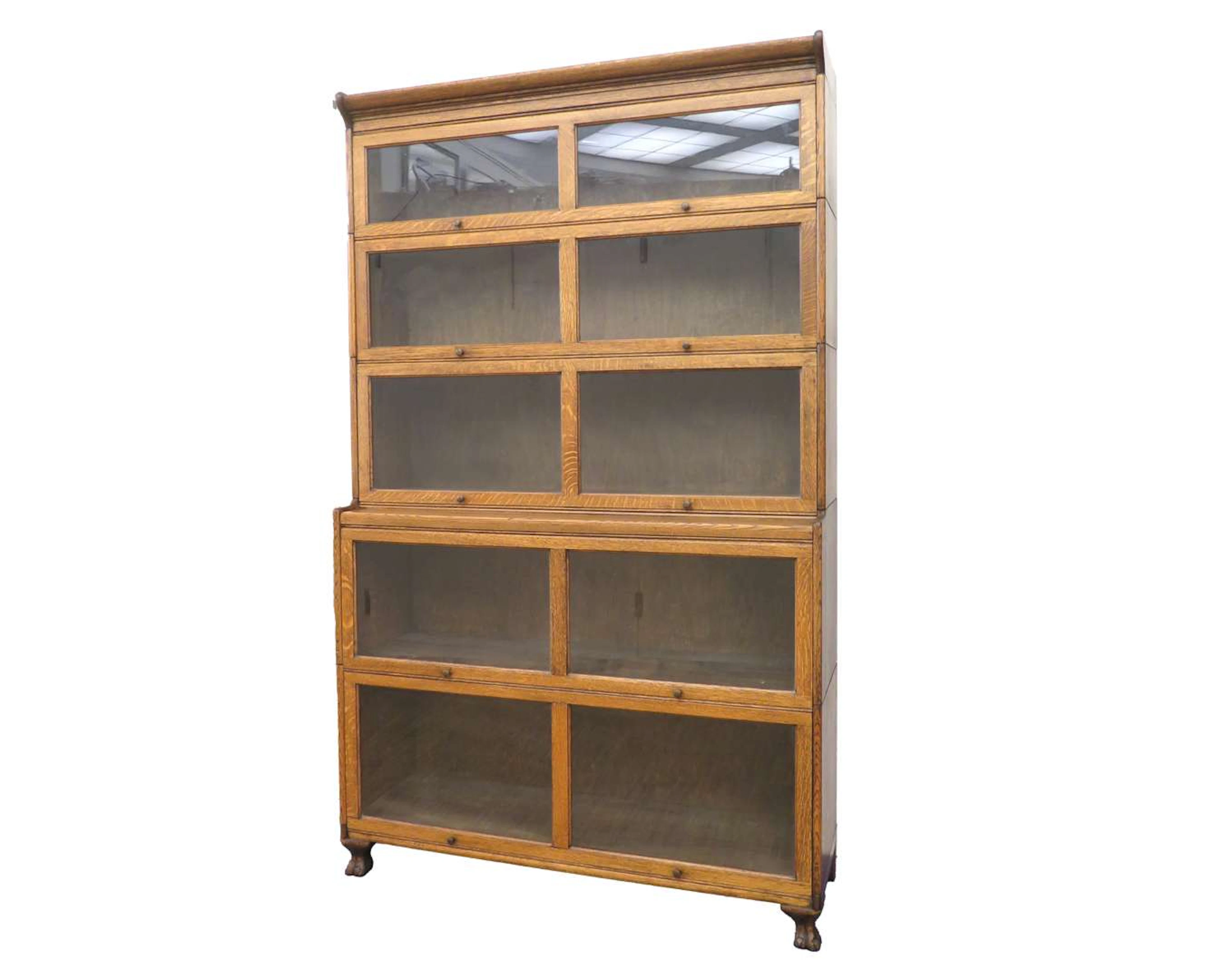 A wooden bookcase, Europe, 20th century