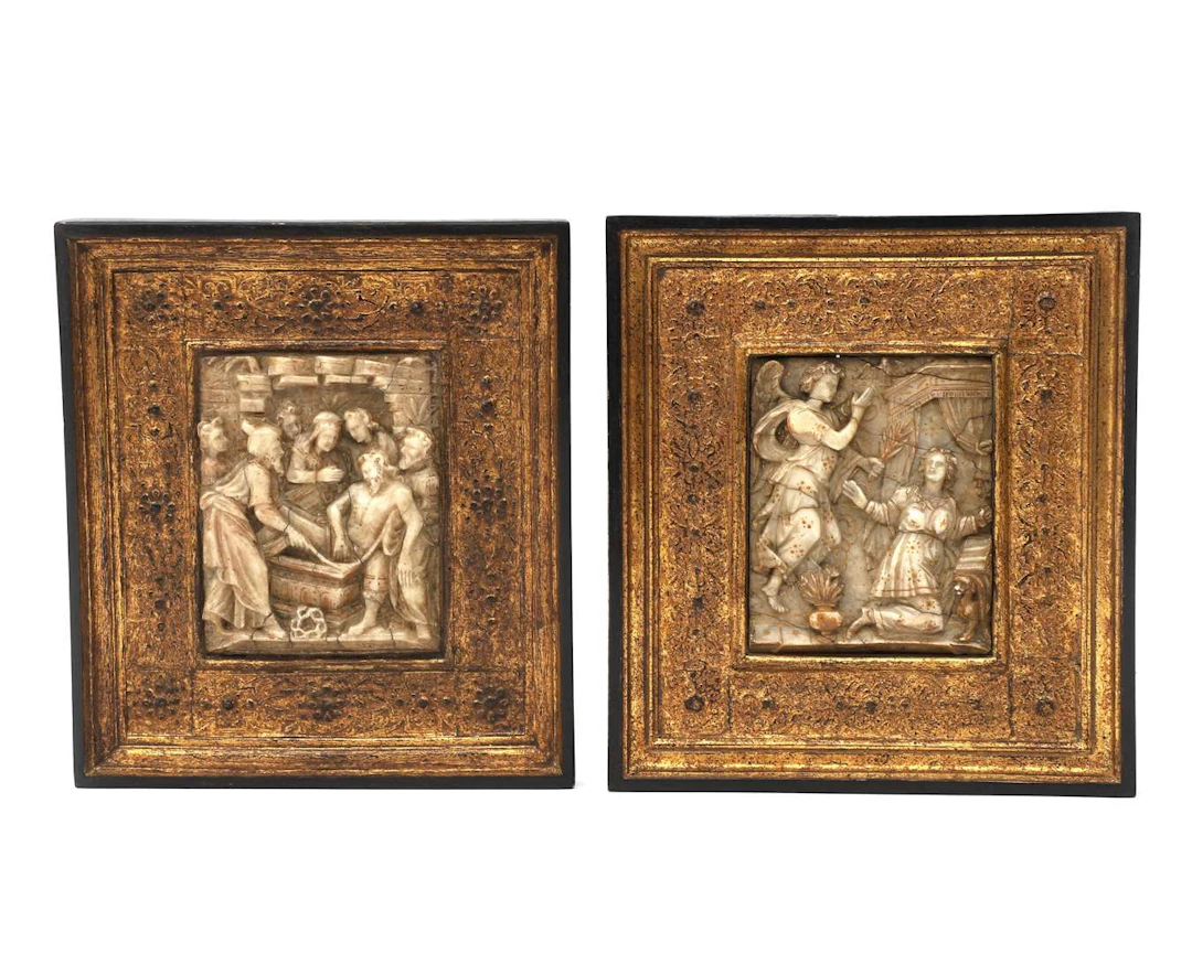 Two alabaster reliefs, Belgium (the Netherlands), Mechelen, c. 1600