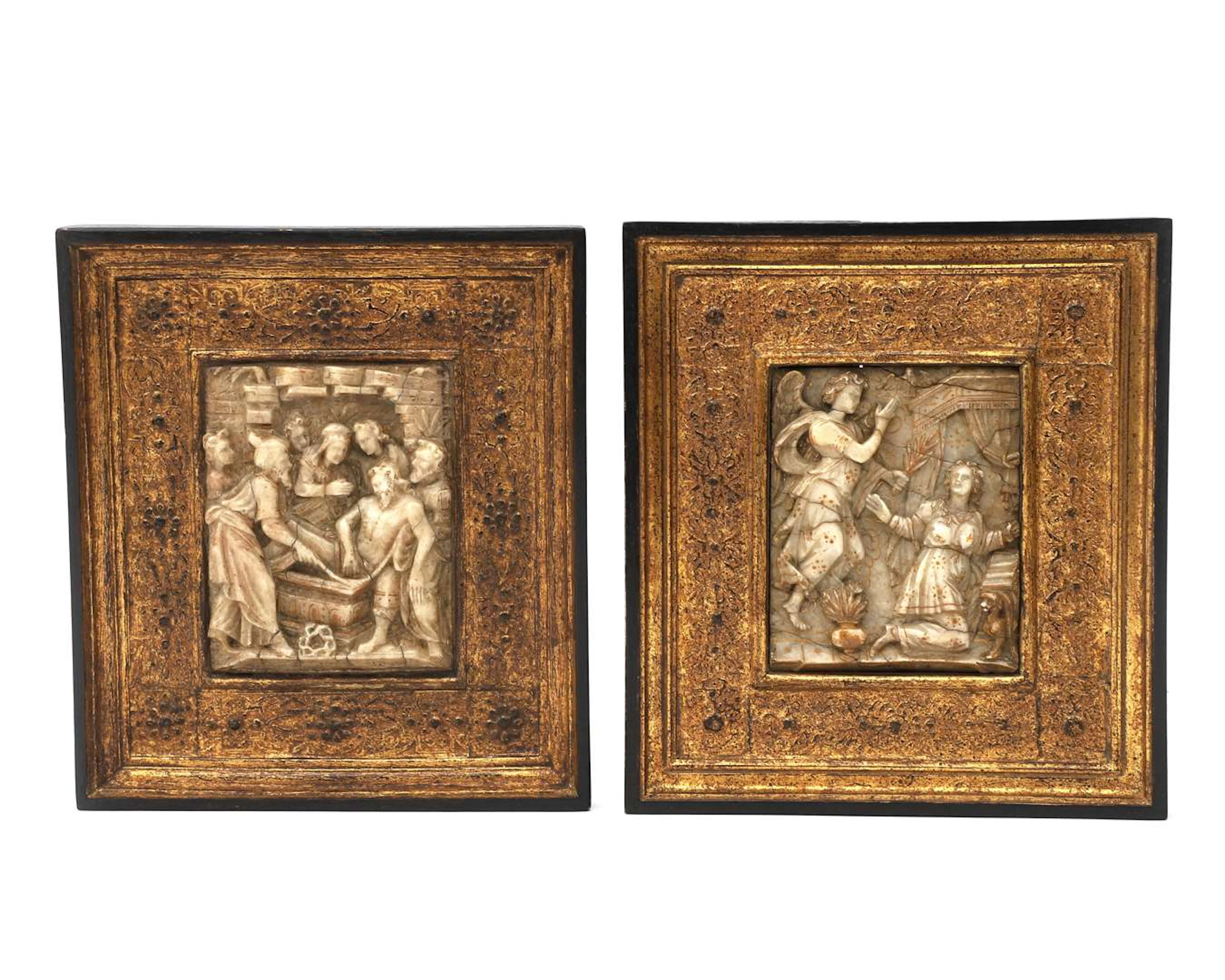 Two alabaster reliefs, Belgium (the Netherlands), Mechelen, c. 1600