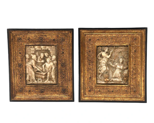 Two alabaster reliefs, Belgium (the Netherlands), Mechelen, c. 1600