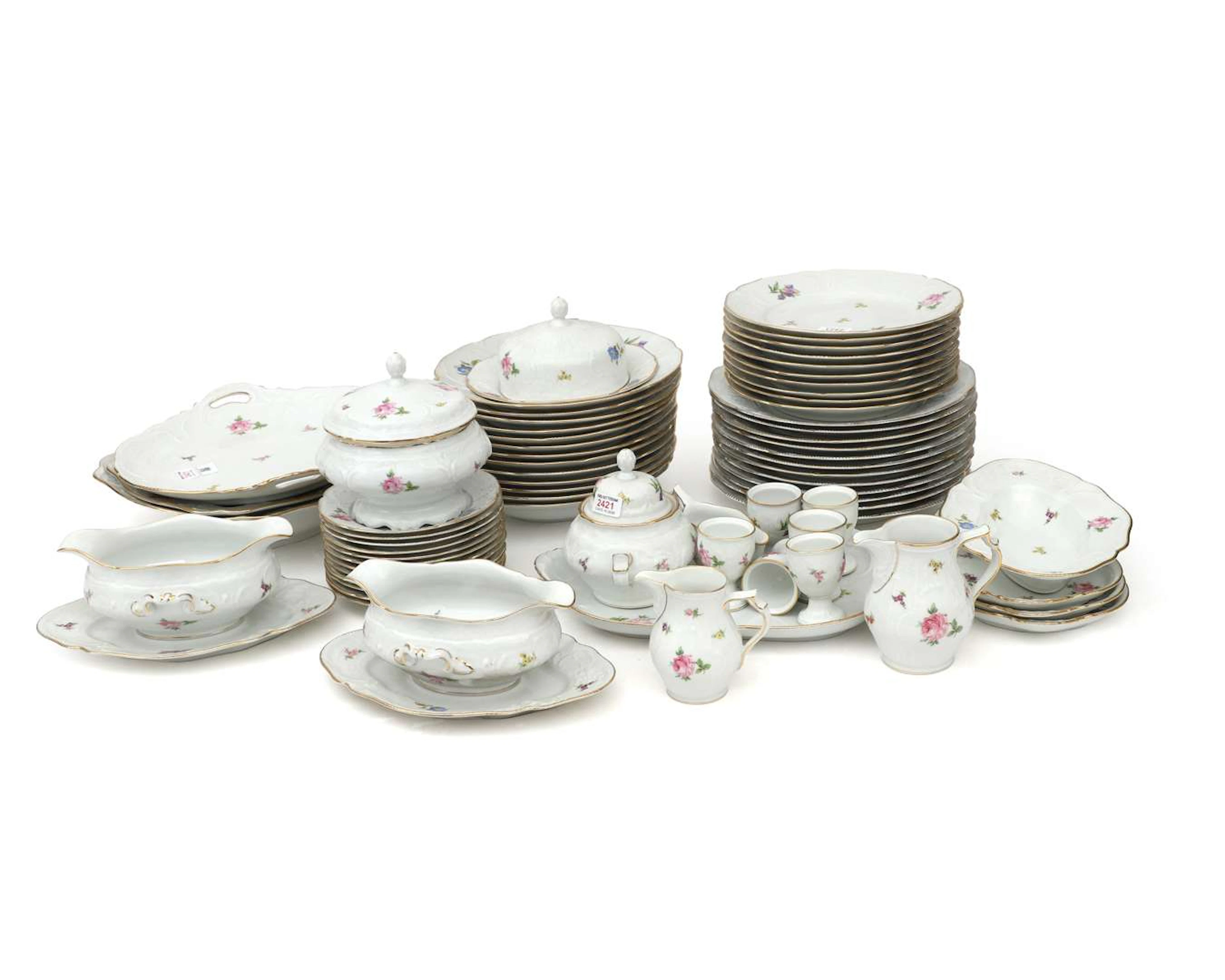 A porcelain tableware set, manufactured by Rosenthal, Germany, 20th century