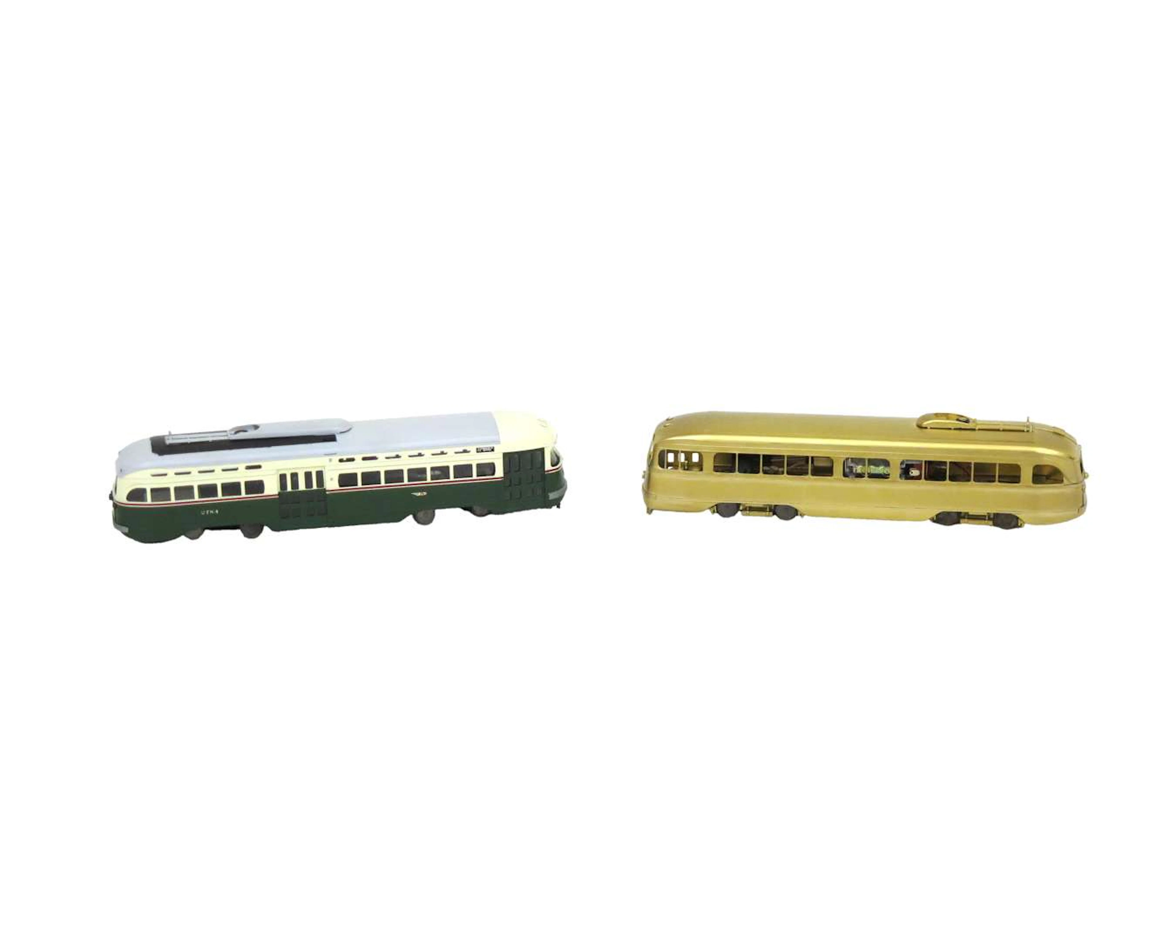 MTS Imports Inc., HO, Post-War PCC Trolley and Pre-War PCC Trolley, Korea (2)