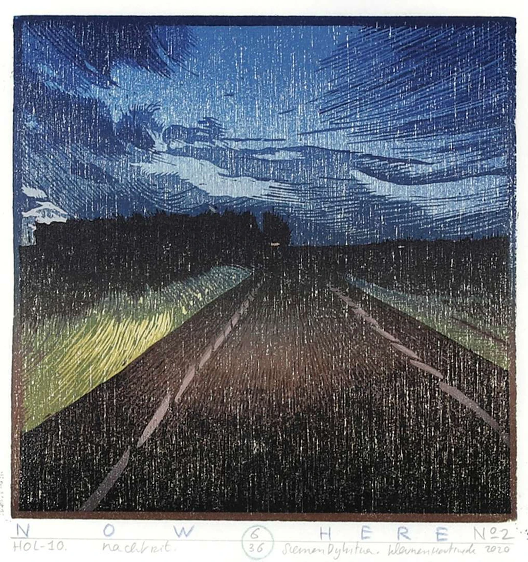 Siemen Dijkstra (1968), ‘Now here no. 2 (Nachtrit)’