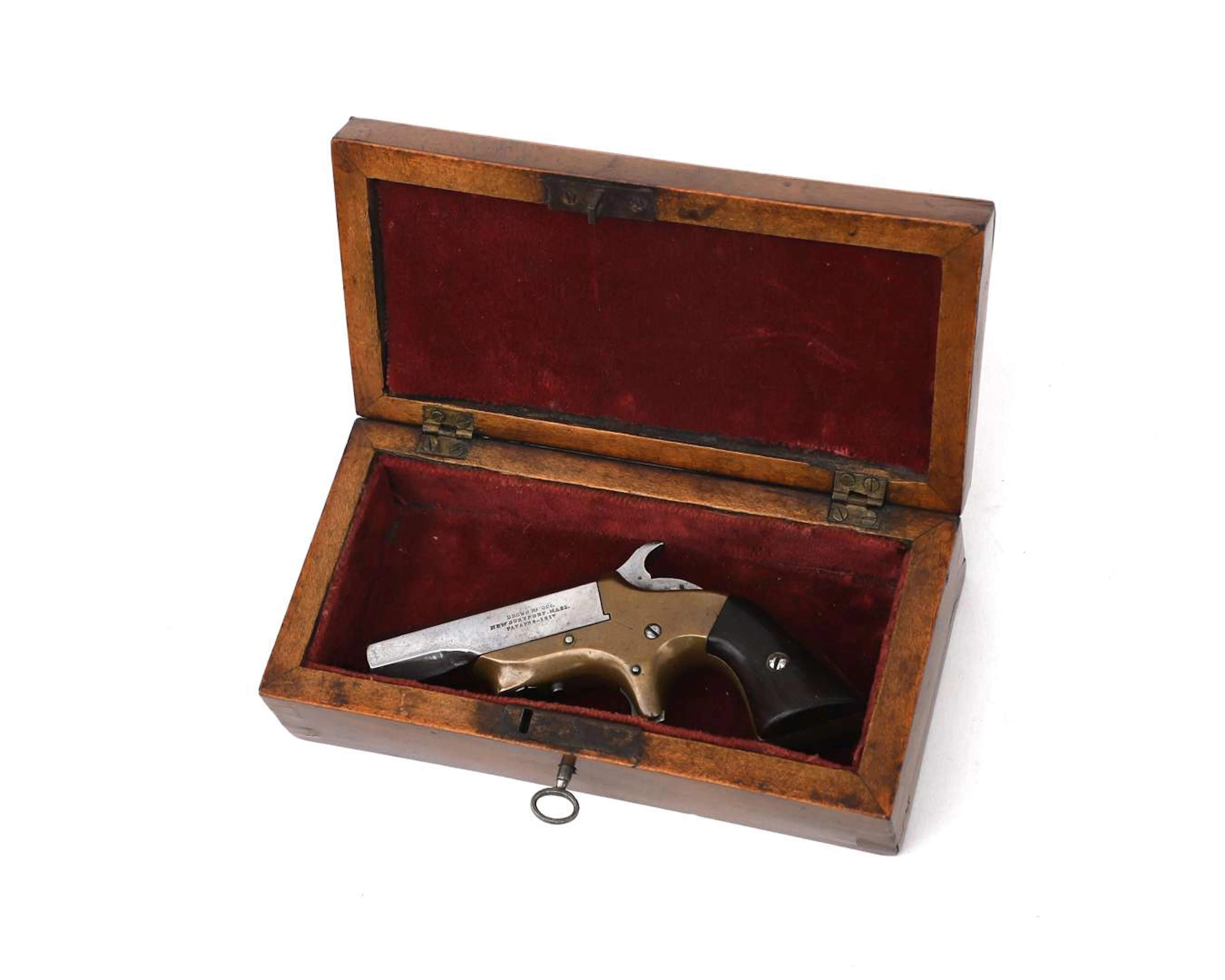 A Derringer pistol, ‘Southener’, manufactured by Brown, USA, 1866–1873