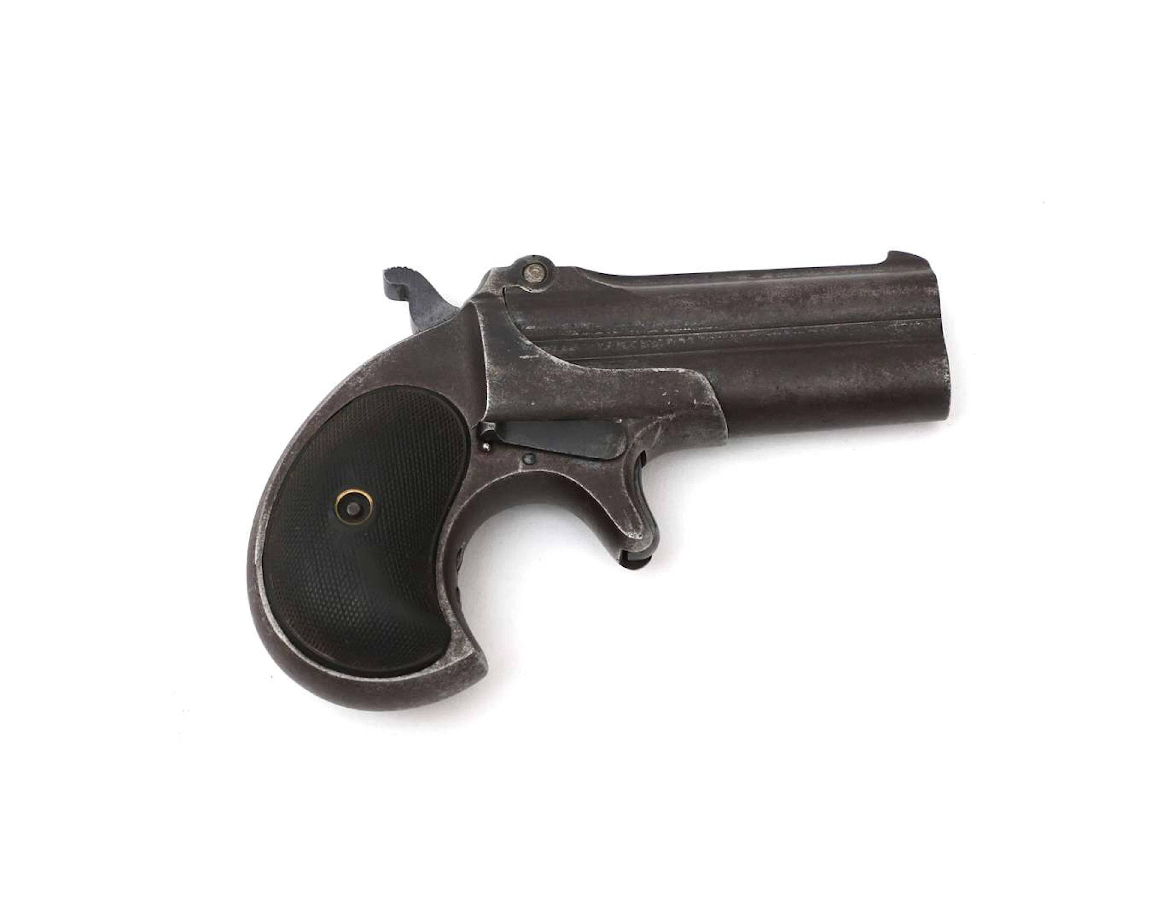 A Double derringer pistol, manufactured by: Remington Arms Co, USA, c. 1889