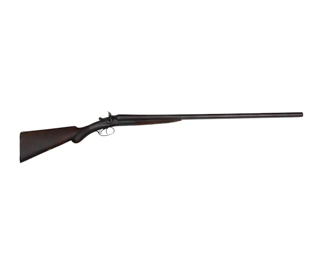 A double-barrelled centre-fire rifle, manufactured by: George Graham
