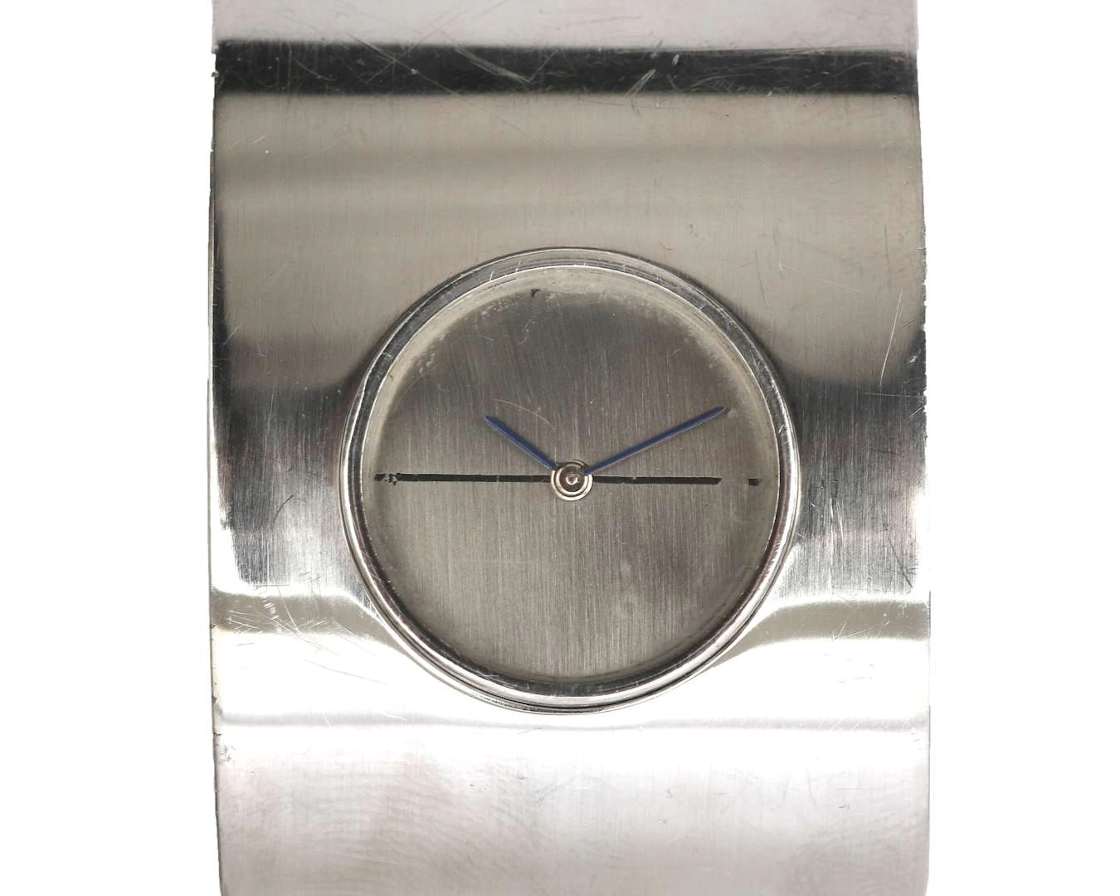 A Bruno Ninaber steel bracelet watch