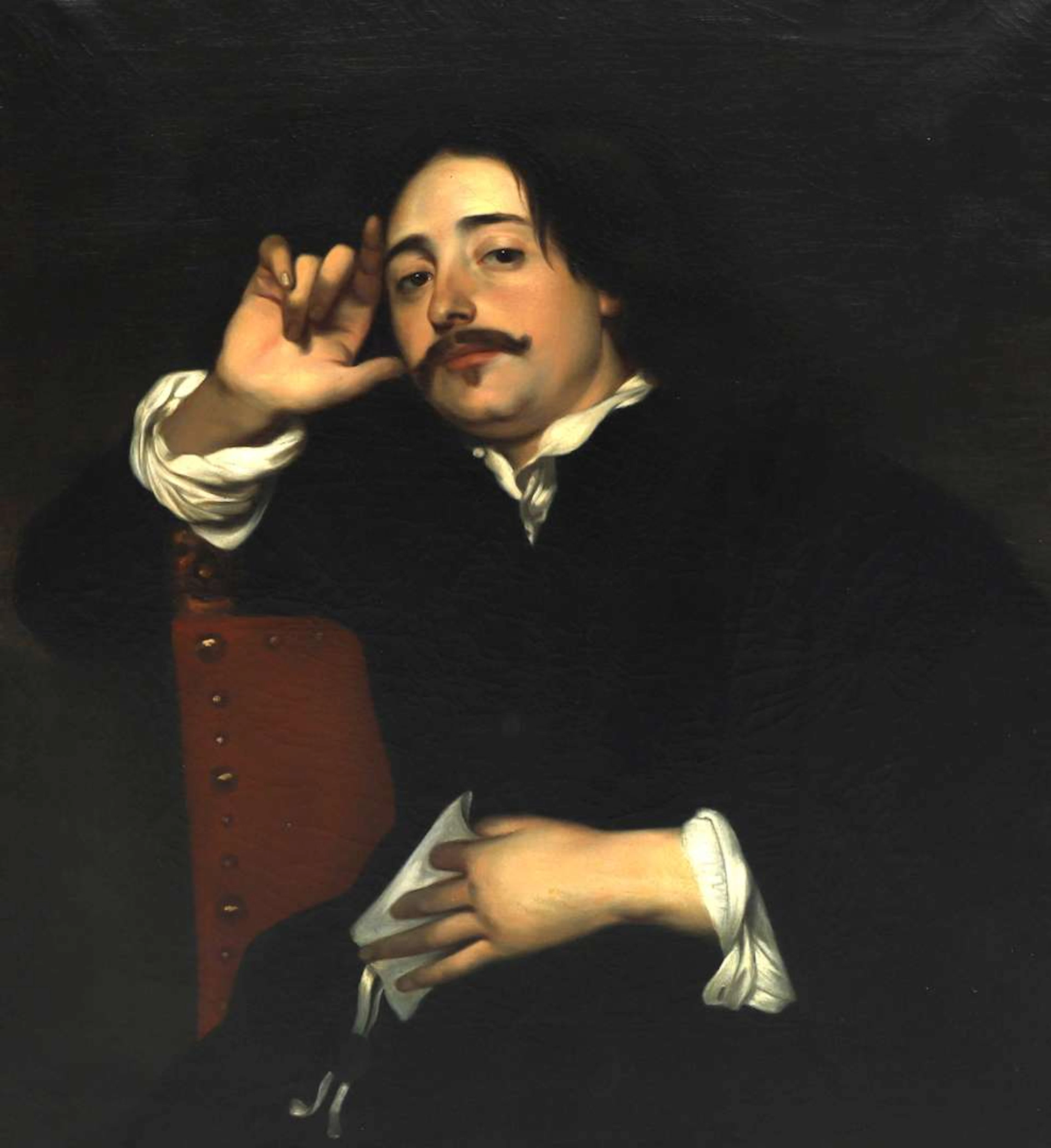 European school (19th century), Portrait of an Unknown Man