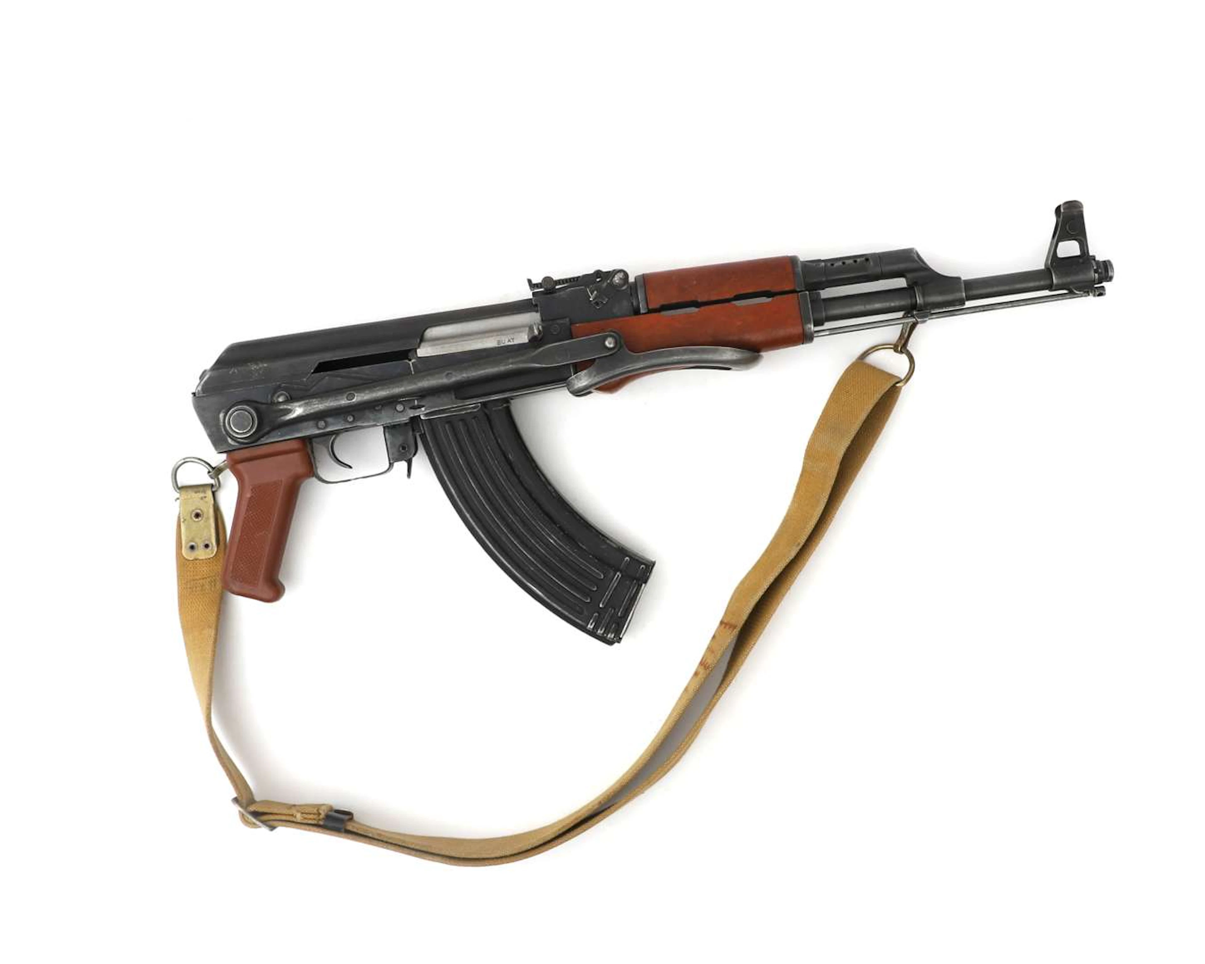 An automatic rifle, AK-47, 20th/21st century