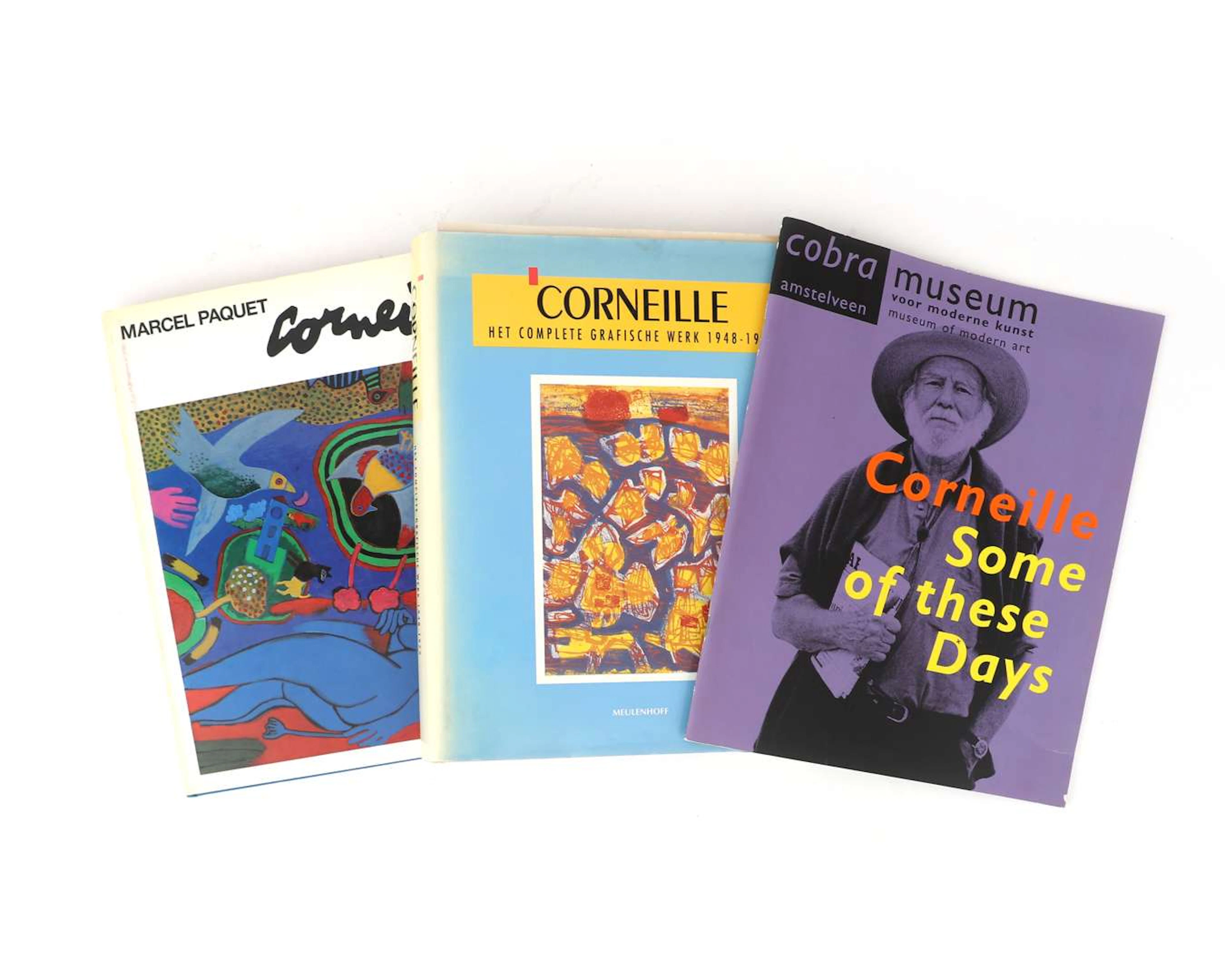 Three books about the artist Corneille