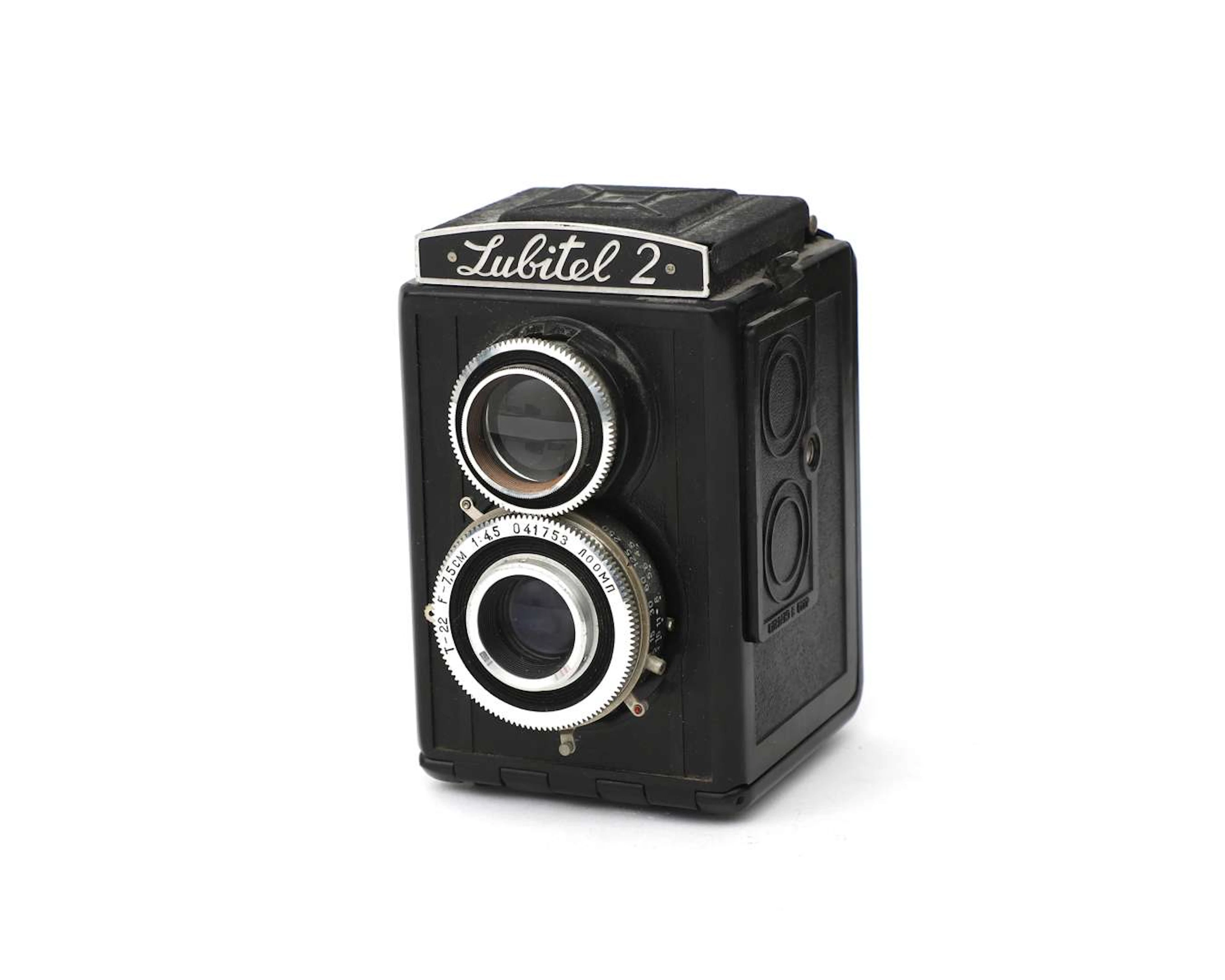 A Lubitel 2 TLR camera, USSR, c. 1960