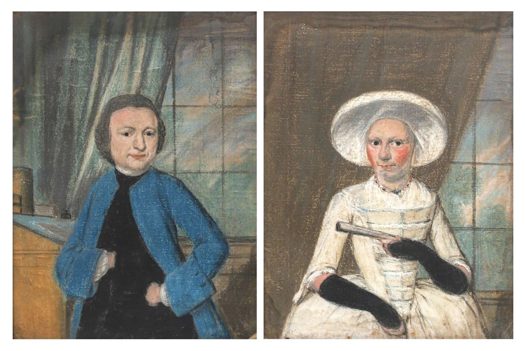 Rienk Jelgerhuis (1729–1806), Two portraits: ‘Portrait of Hermanus