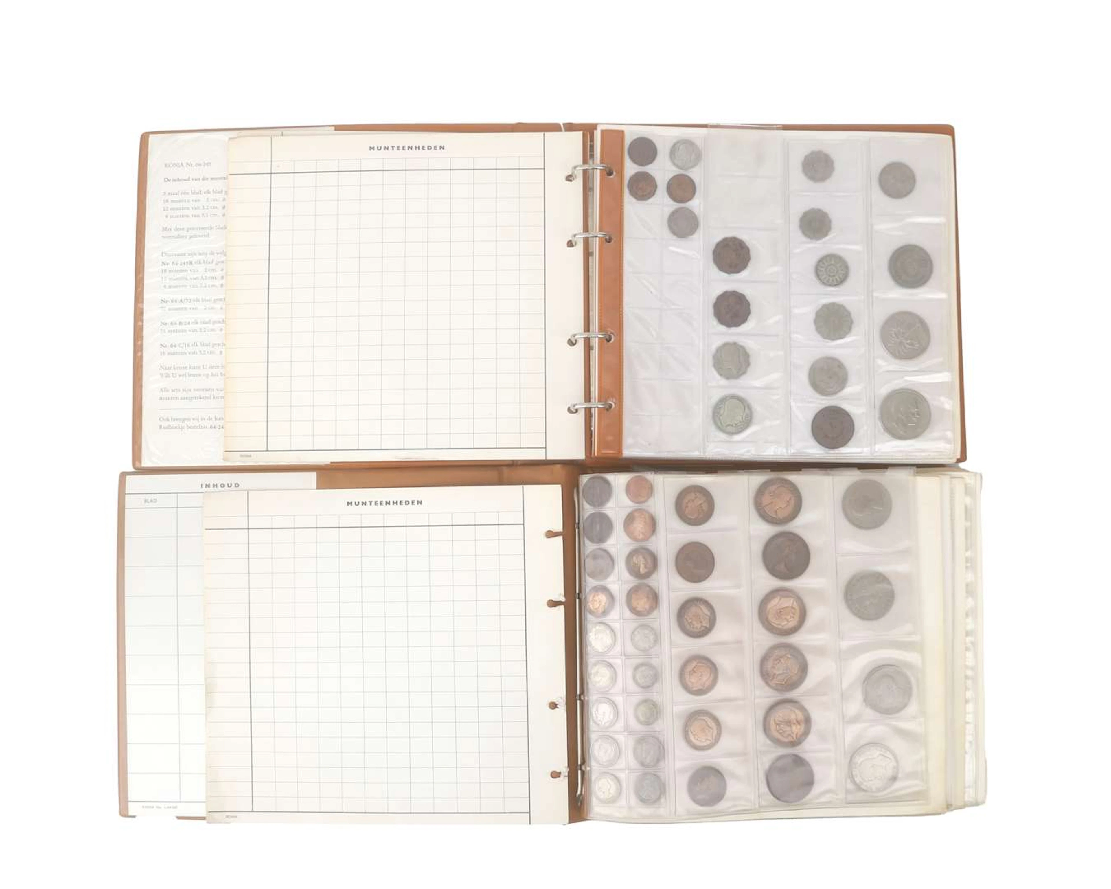 Two miscellaneous coin albums, various countries, including UK, Turkey