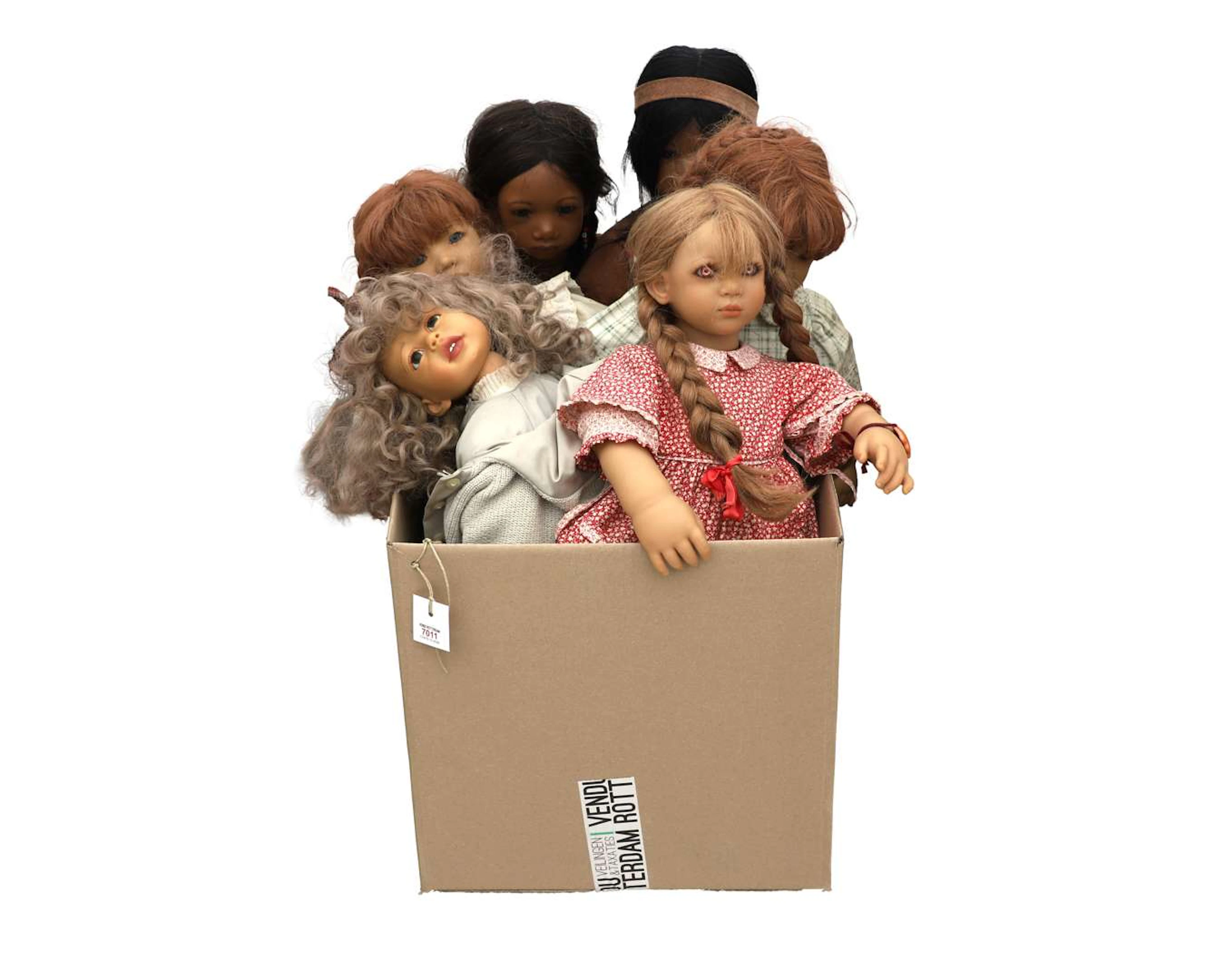 A lot comprising various dolls, including Lunette Himstedt