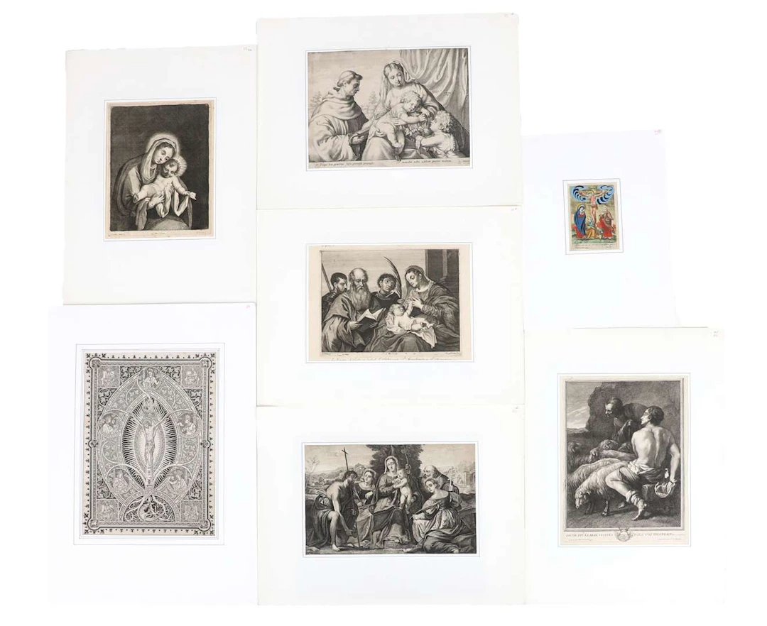 A collection of printed works, including Jan van Troyen (1610–1670)